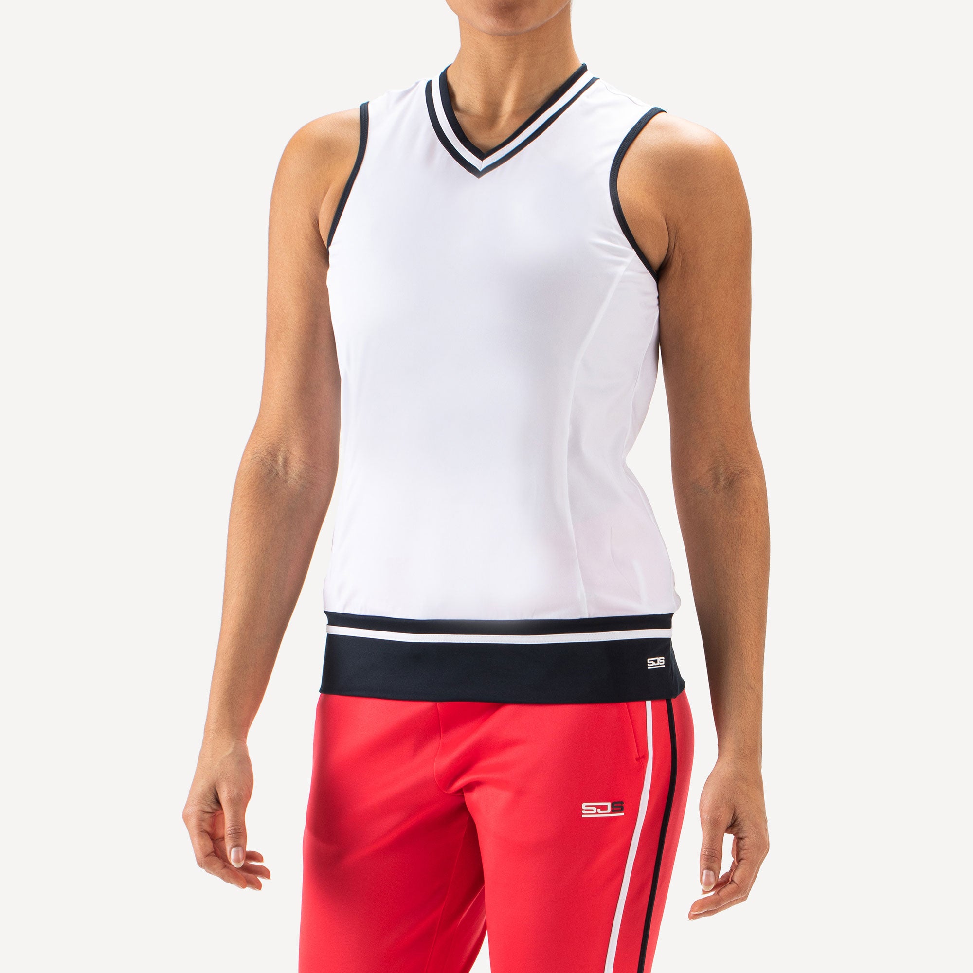Sjeng Sports Jayda Women's Tennis Tank - White (1)