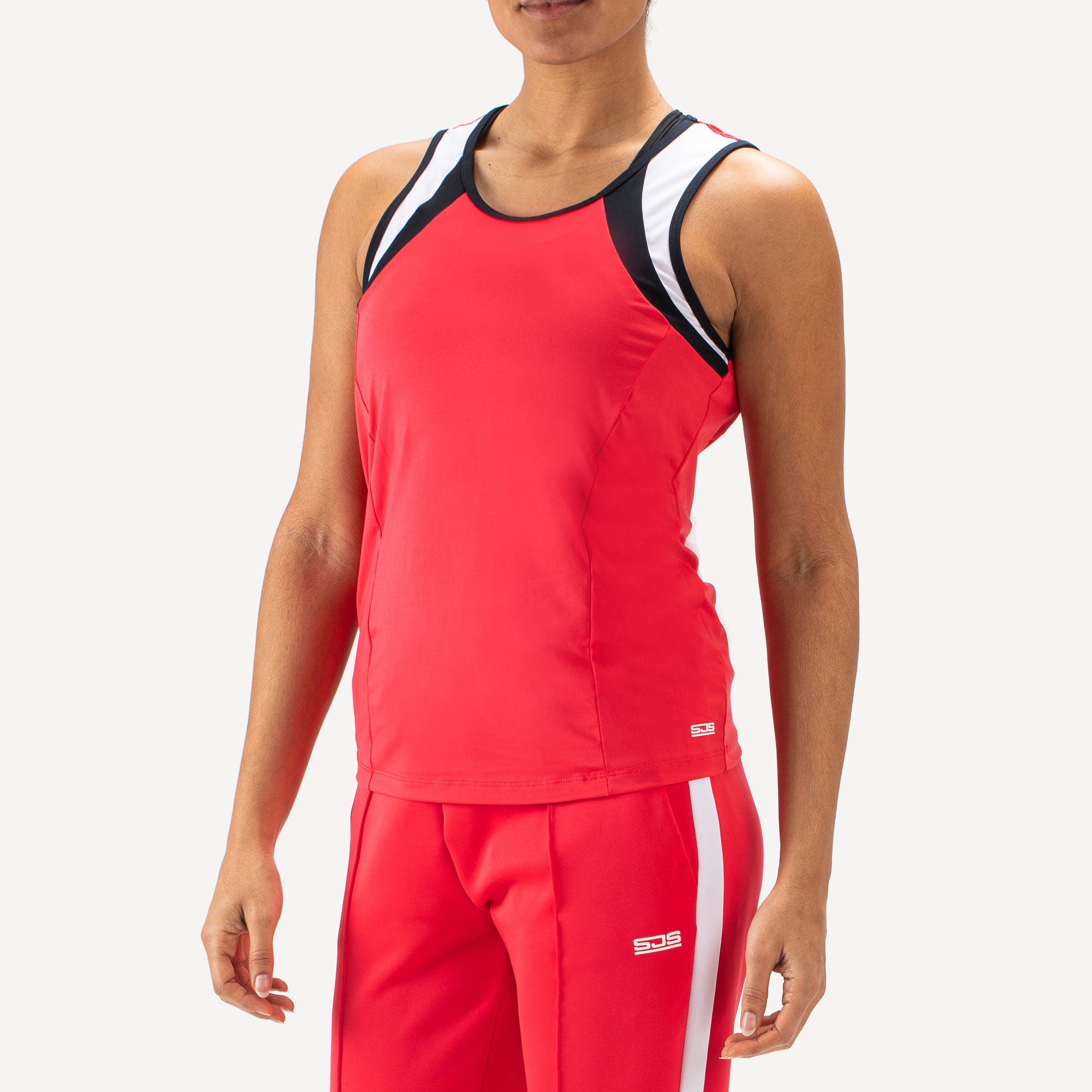 Sjeng Sports Jaylinn Women's Tennis Tank - Red (1)