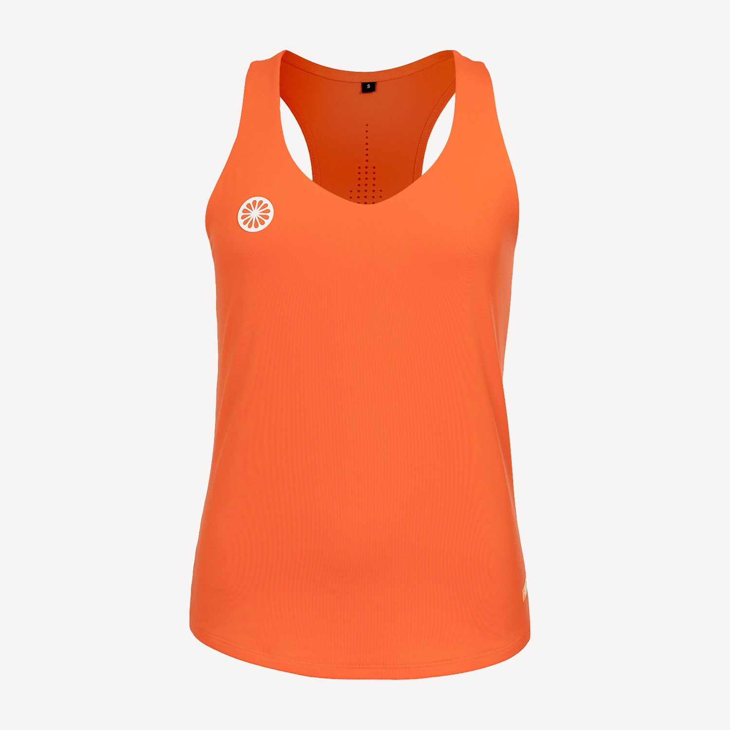 The Indian Maharadja Girls' Breeze Tennis Tank - Orange (1)