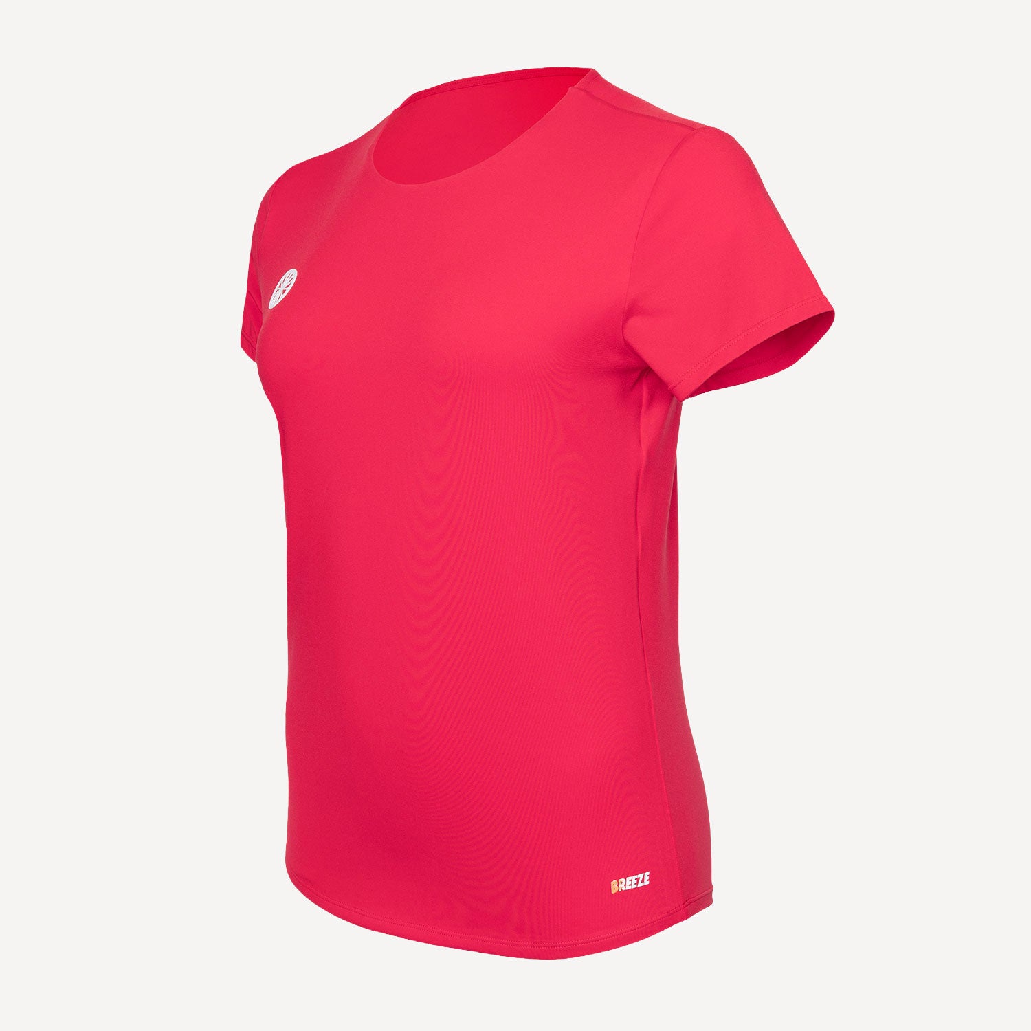 The Indian Maharadja Girls' Round Neck Breeze Tennis Shirt - Pink (4)