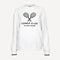 The Indian Maharadja Girls' Tennis Club Sweater - White (1)