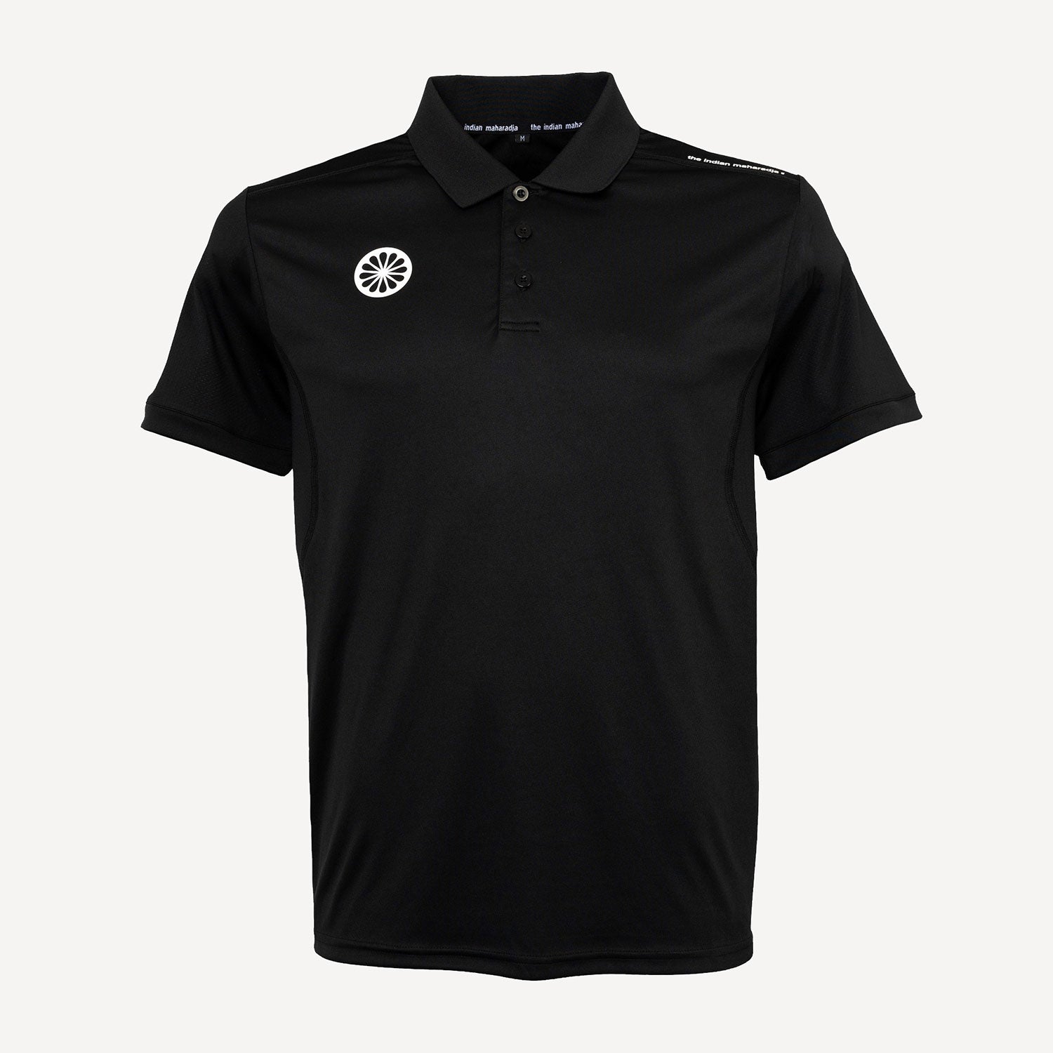 The Indian Maharadja Jaipur Boys' Performance Polo - Black (1)