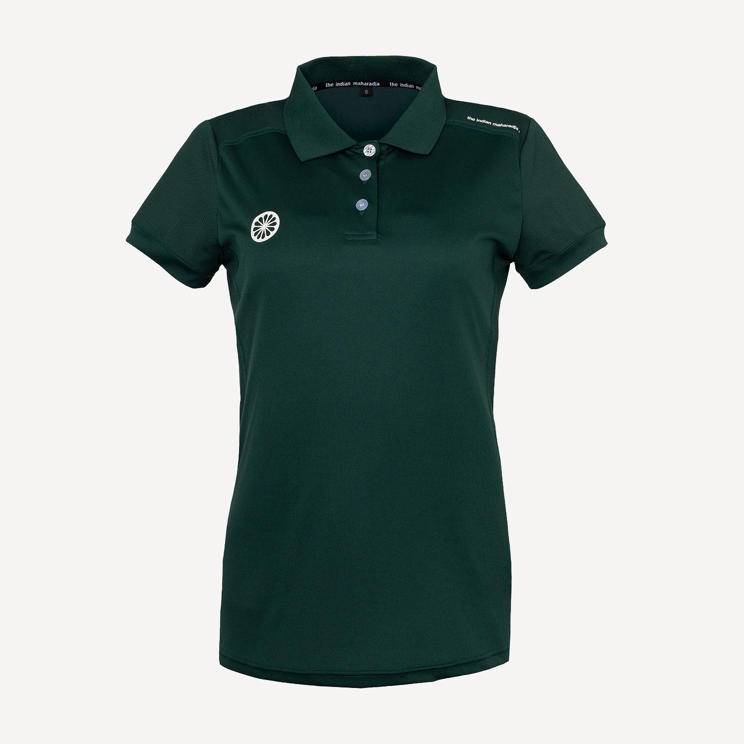 The Indian Maharadja Jaipur Girls' Performance Polo - Green (1)