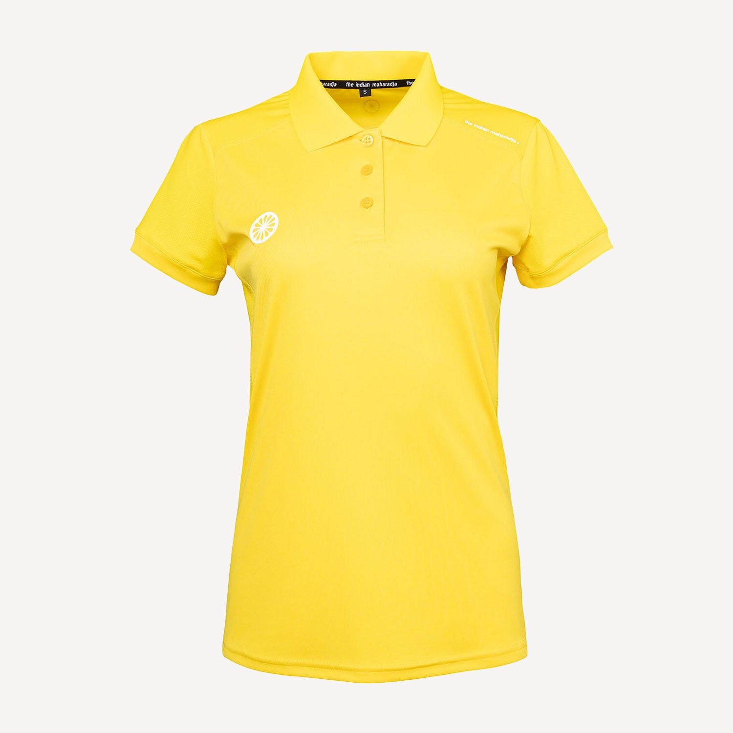 The Indian Maharadja Jaipur Girls' Performance Polo - Yellow (1)