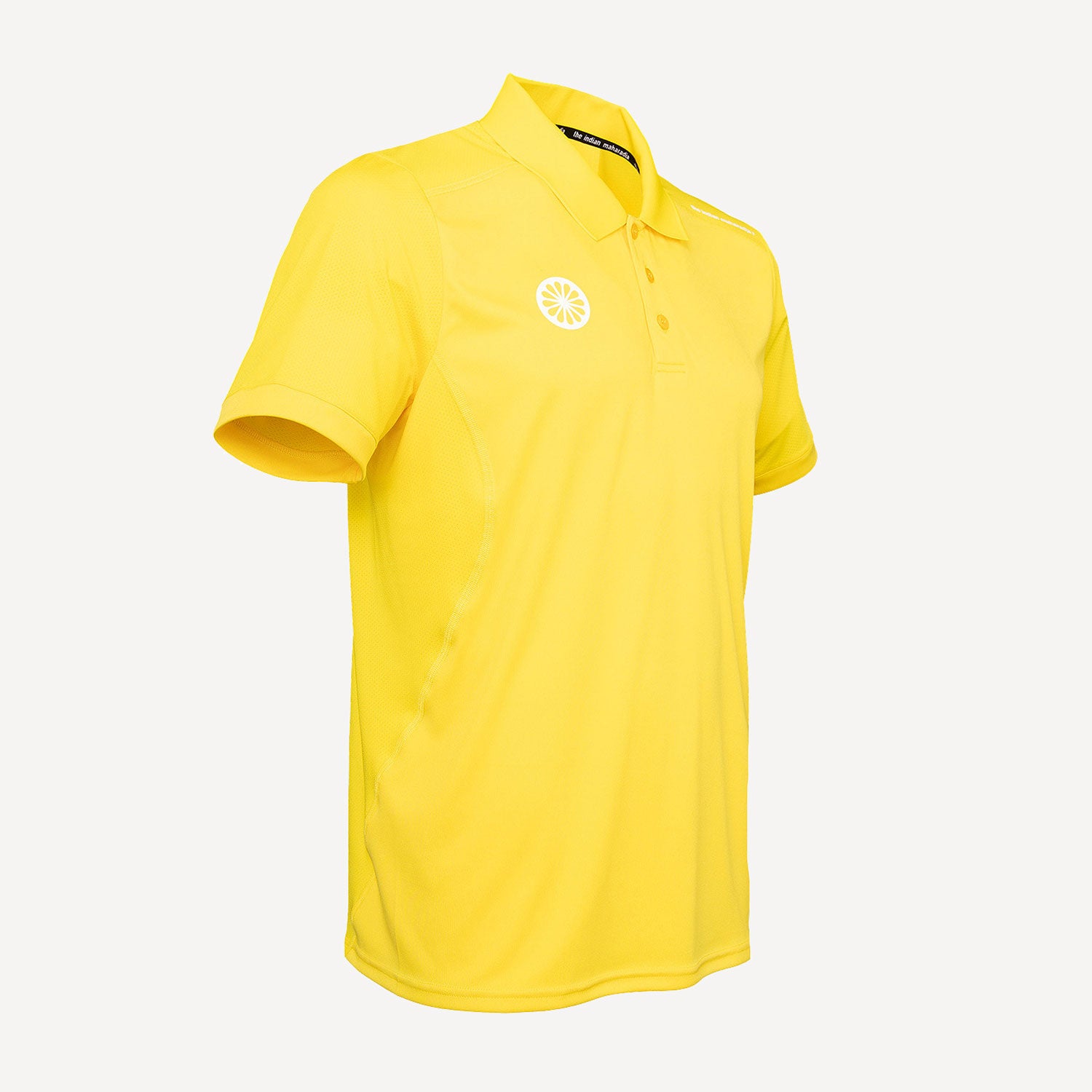 The Indian Maharadja Jaipur Men's Performance Polo - Yellow (2)