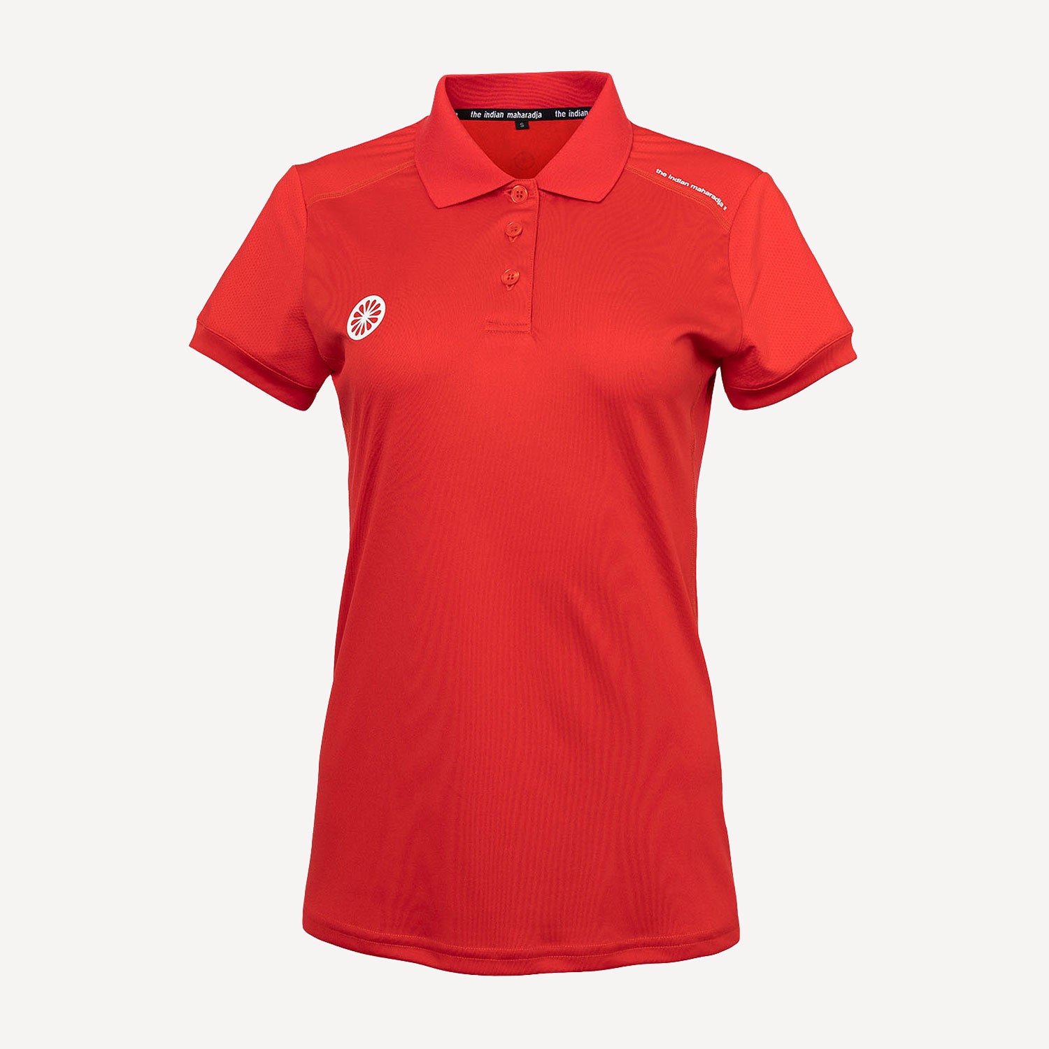 The Indian Maharadja Jaipur Women's Performance Polo - Red (1)