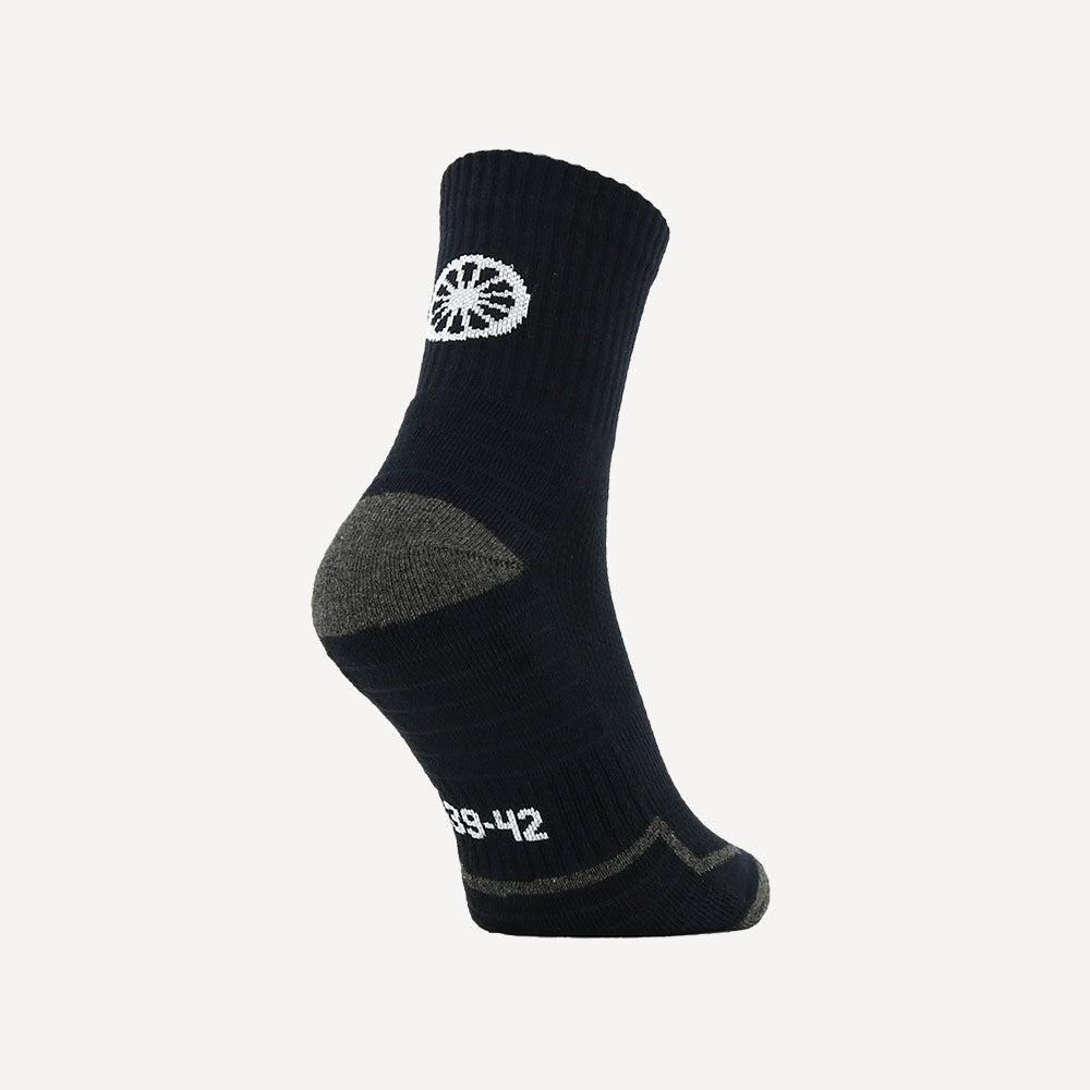 The Indian Maharadja Kadiri Ankle Tennis Socks - Aeolus Oledo - Black (3)