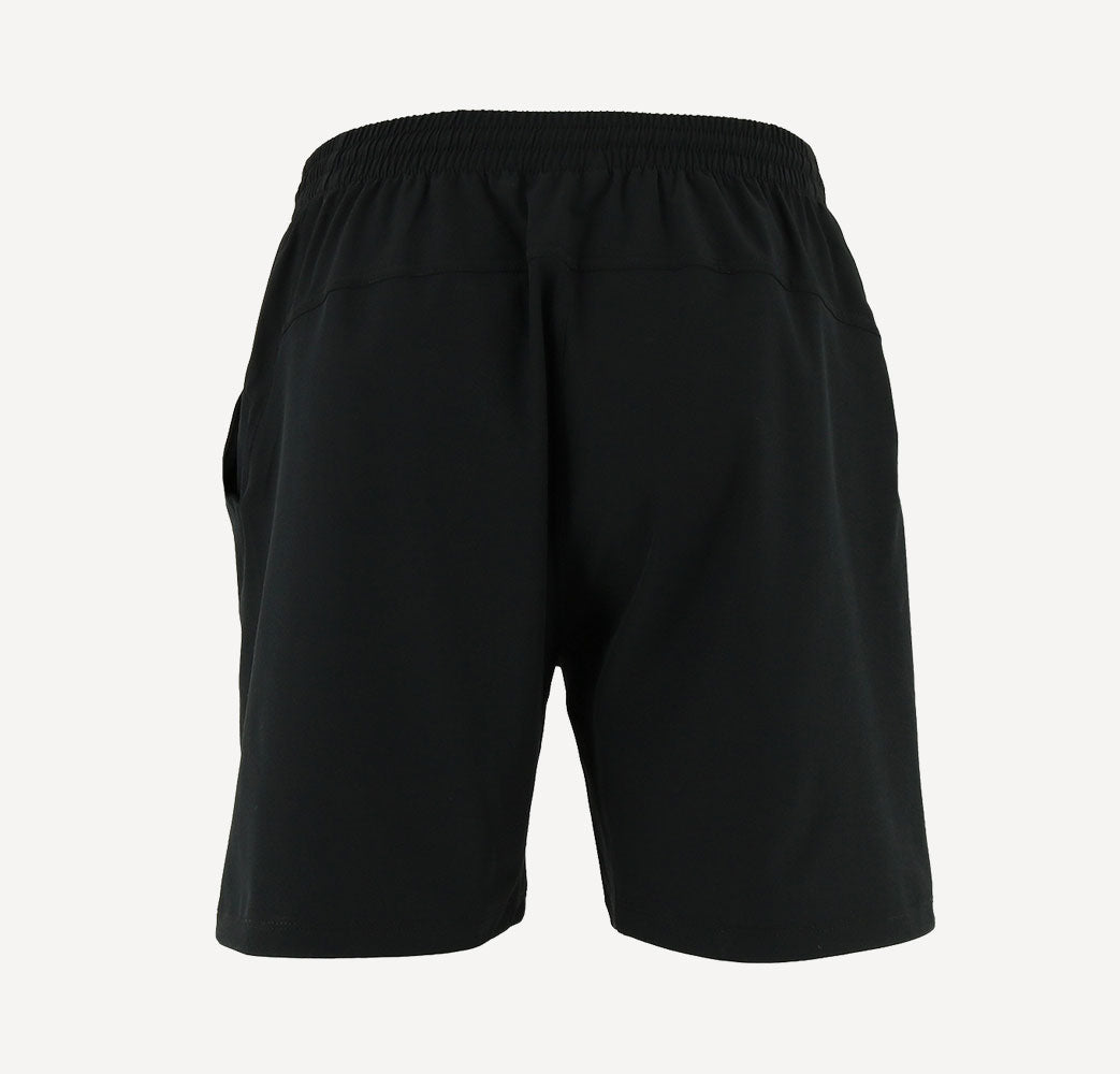The Indian Maharadja Kadiri Boys' 7-Inch Tennis Shorts - Aeolus Oledo - Black (2)