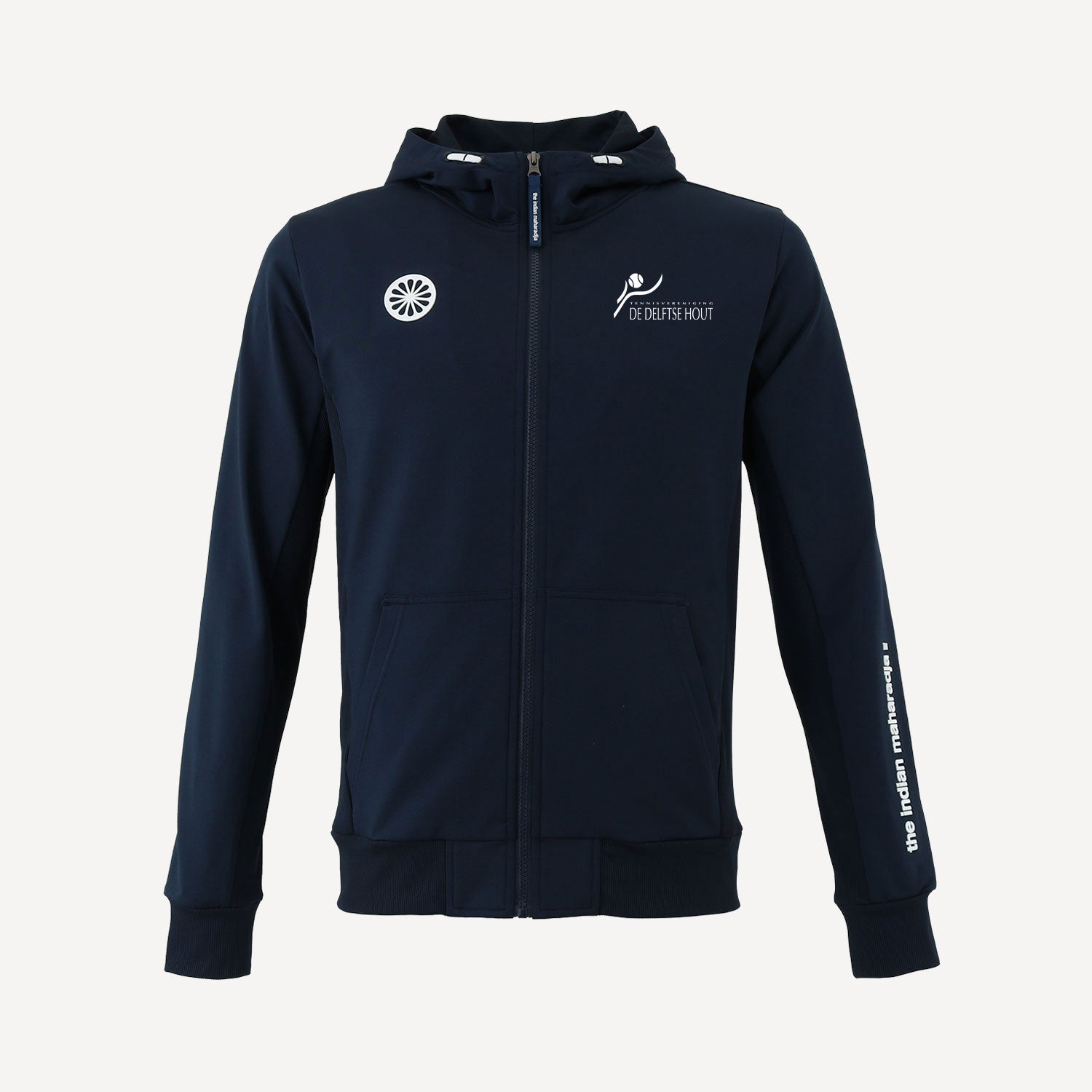 The Indian Maharadja Kadiri Kids' Hooded Tennis Jacket - De Delftse Hout - Dark Blue (1)