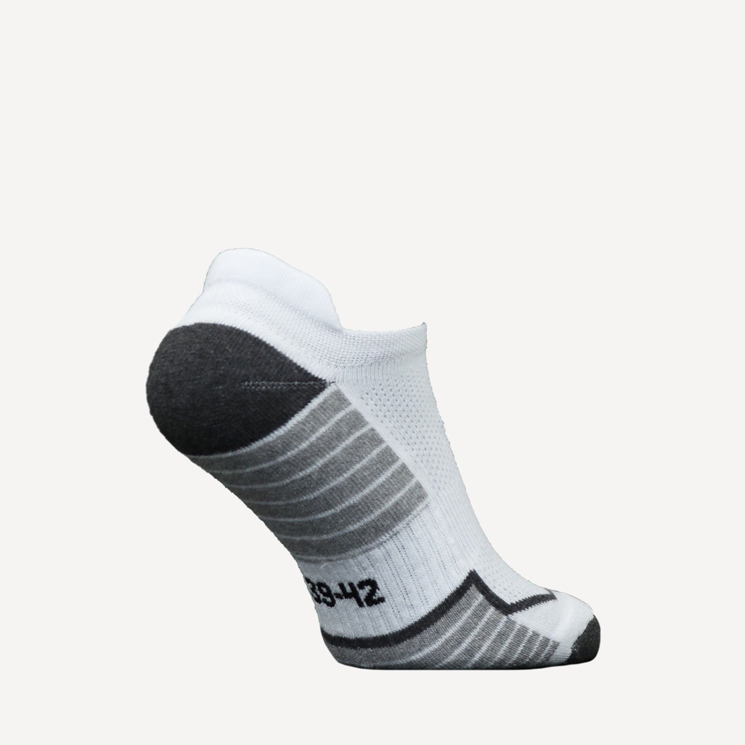 The Indian Maharadja Kadiri No-Show Tennis Socks - TC Capelle - White (2)