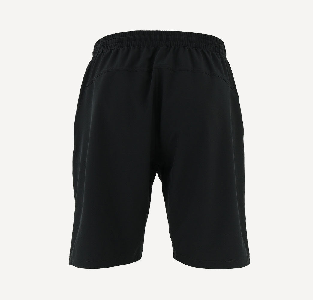 The Indian Maharadja Kadiri Men's 9-Inch Tennis Shorts - Aeolus Oledo - Black (2)