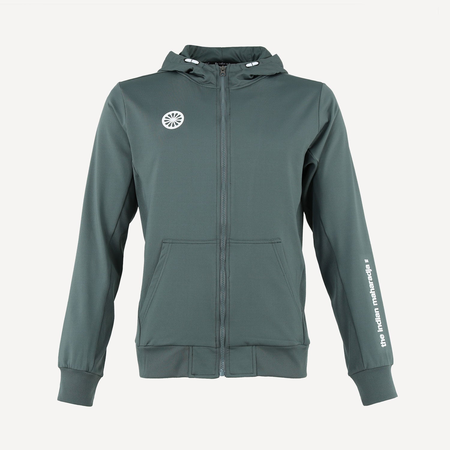 The Indian Maharadja Kadiri Men's Hooded Tennis Jacket - Green (1)