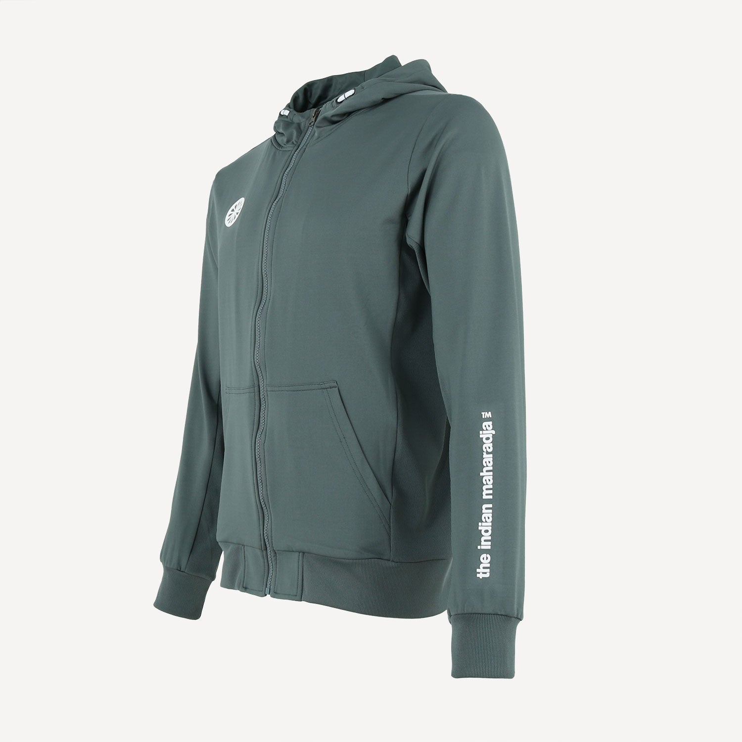 The Indian Maharadja Kadiri Men's Hooded Tennis Jacket - Green (4)
