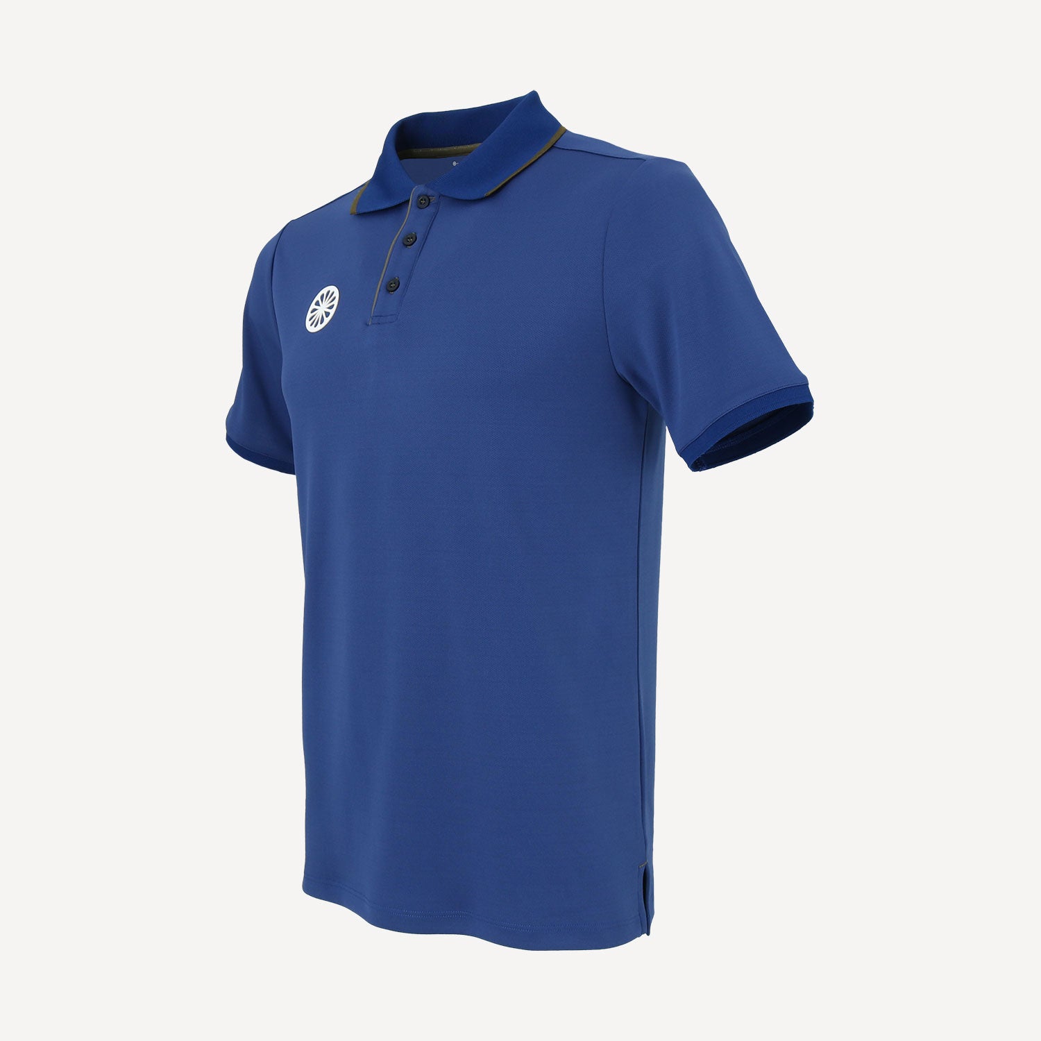 The Indian Maharadja Kadiri Men's Pique Tennis Polo - Blue (3)
