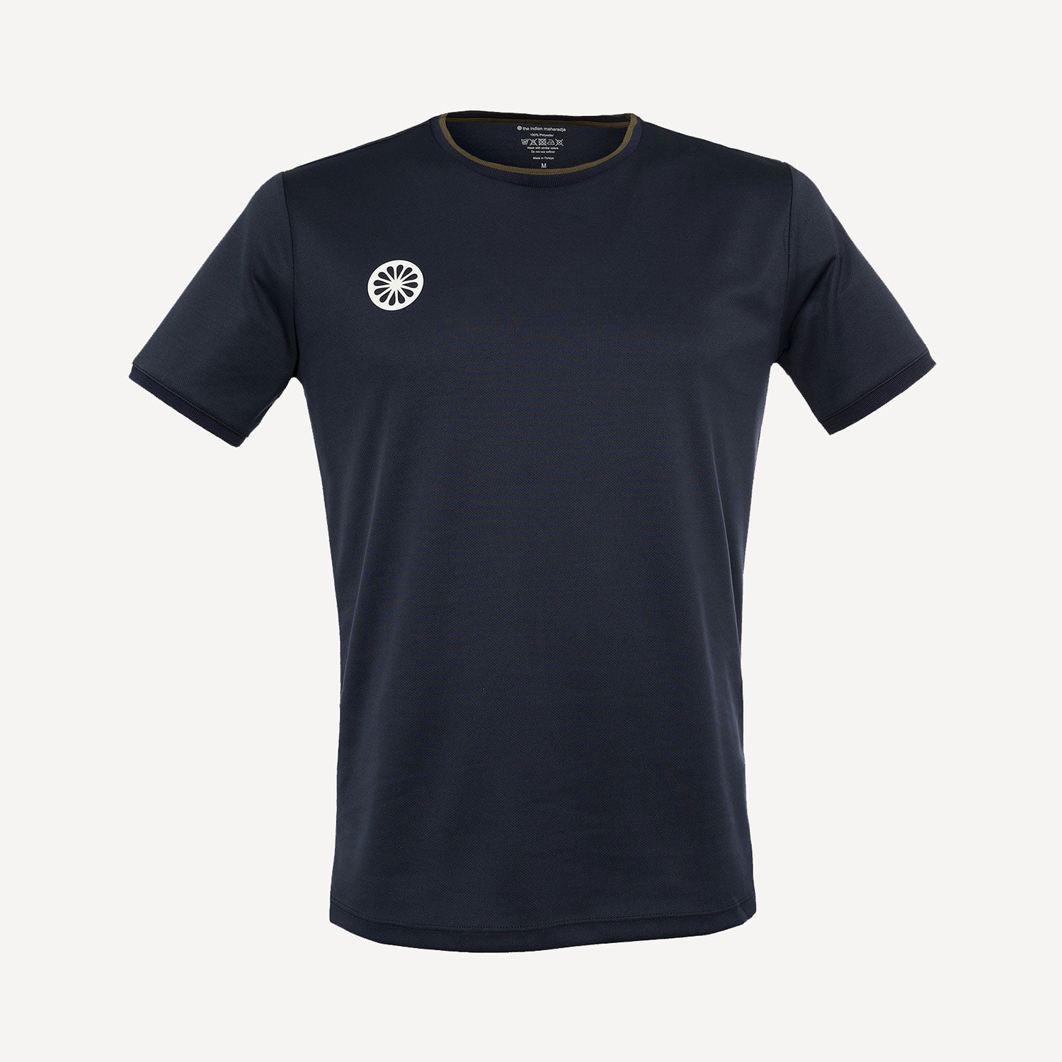 The Indian Maharadja Kadiri Men's Pique Tennis Shirt - Dark Blue (1)