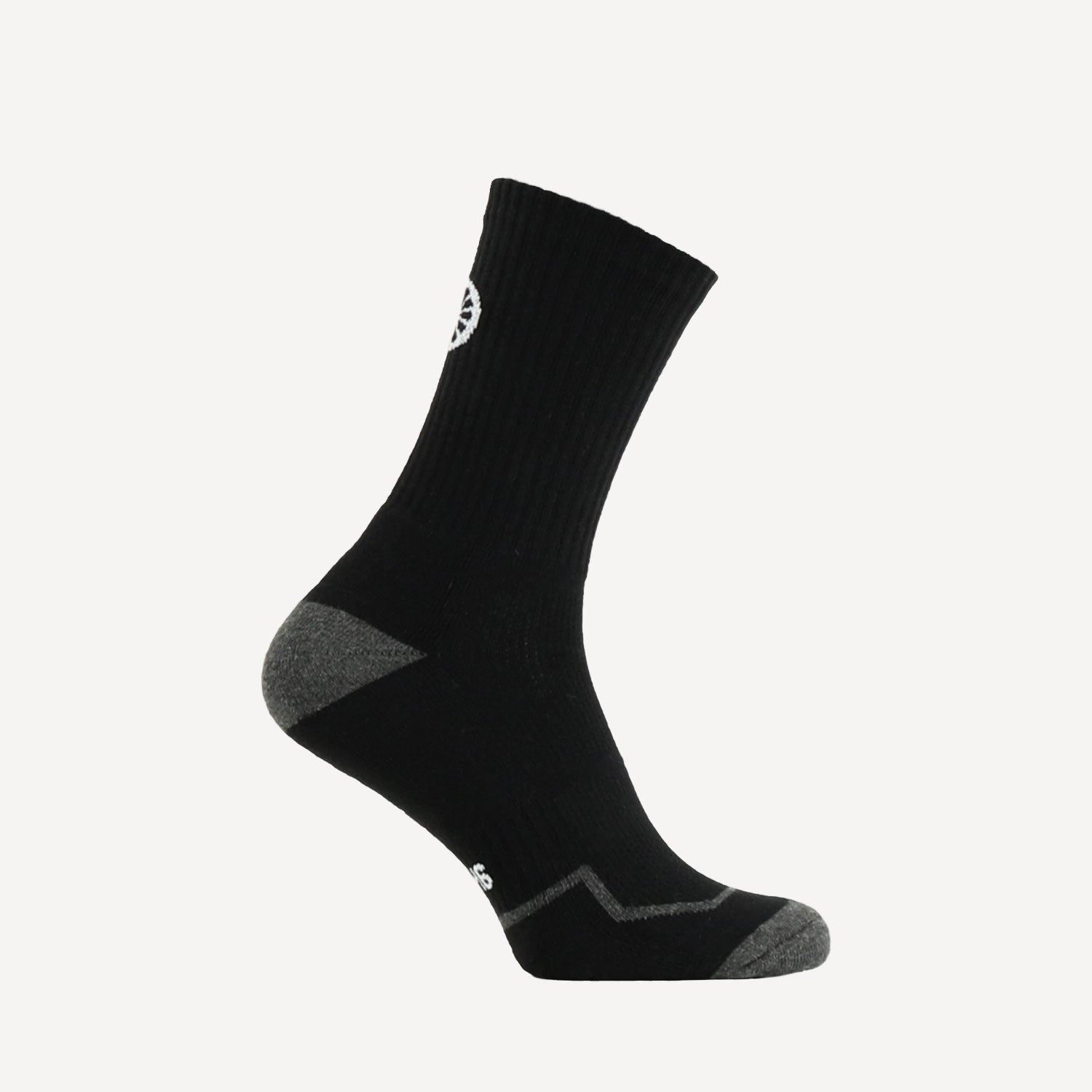 The Indian Maharadja Kadiri Uni Tennis Socks High - Black (1)