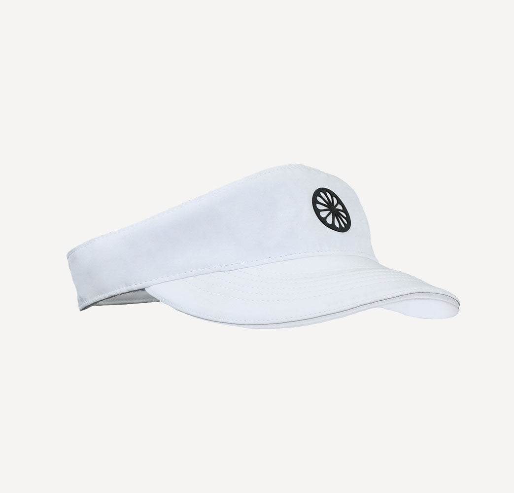 The Indian Maharadja Kadiri Uni Tennis Visor - Aeolus Oledo -White (1)