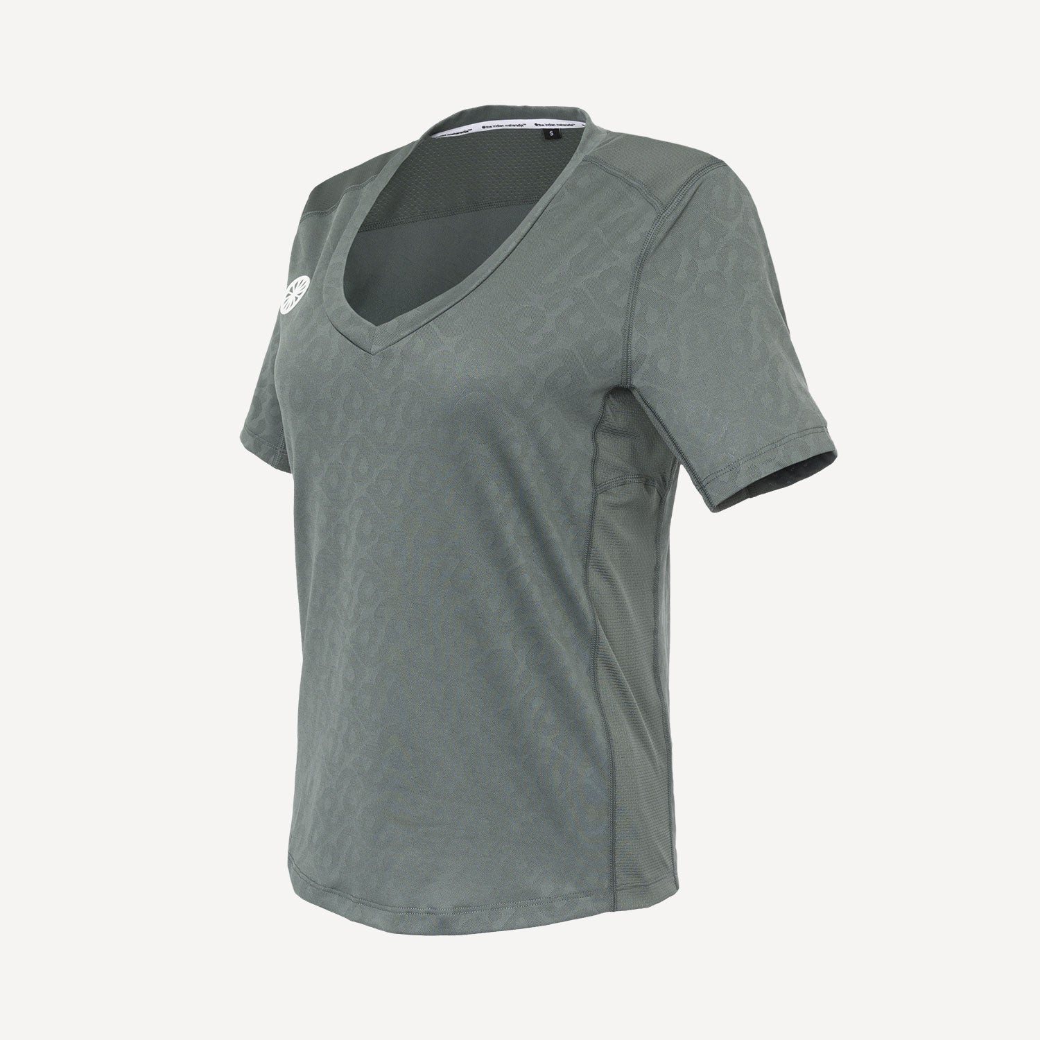 The Indian Maharadja Kadiri Women's Jacquard Tennis Shirt - Green (4)
