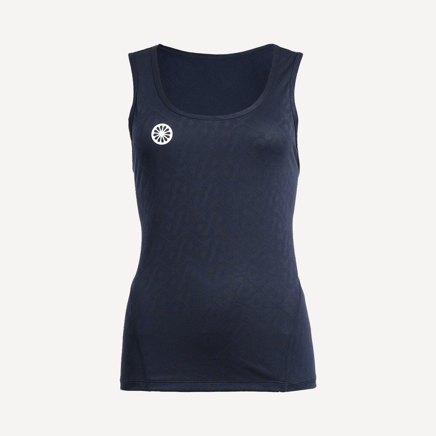 The Indian Maharadja Kadiri Women's Jacquard Tennis Tank - Dark Blue (1)
