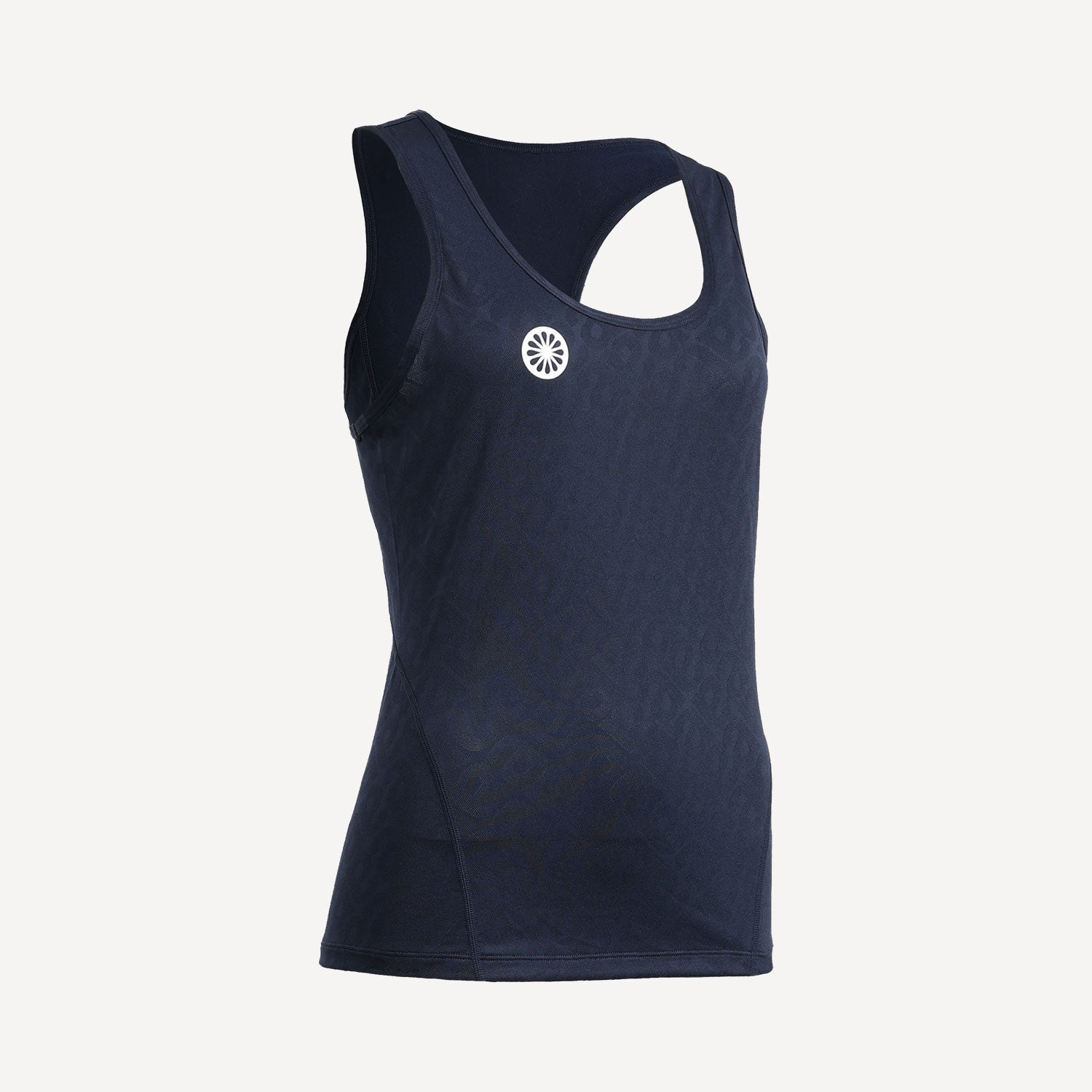 The Indian Maharadja Kadiri Women's Jacquard Tennis Tank - Dark Blue (3)