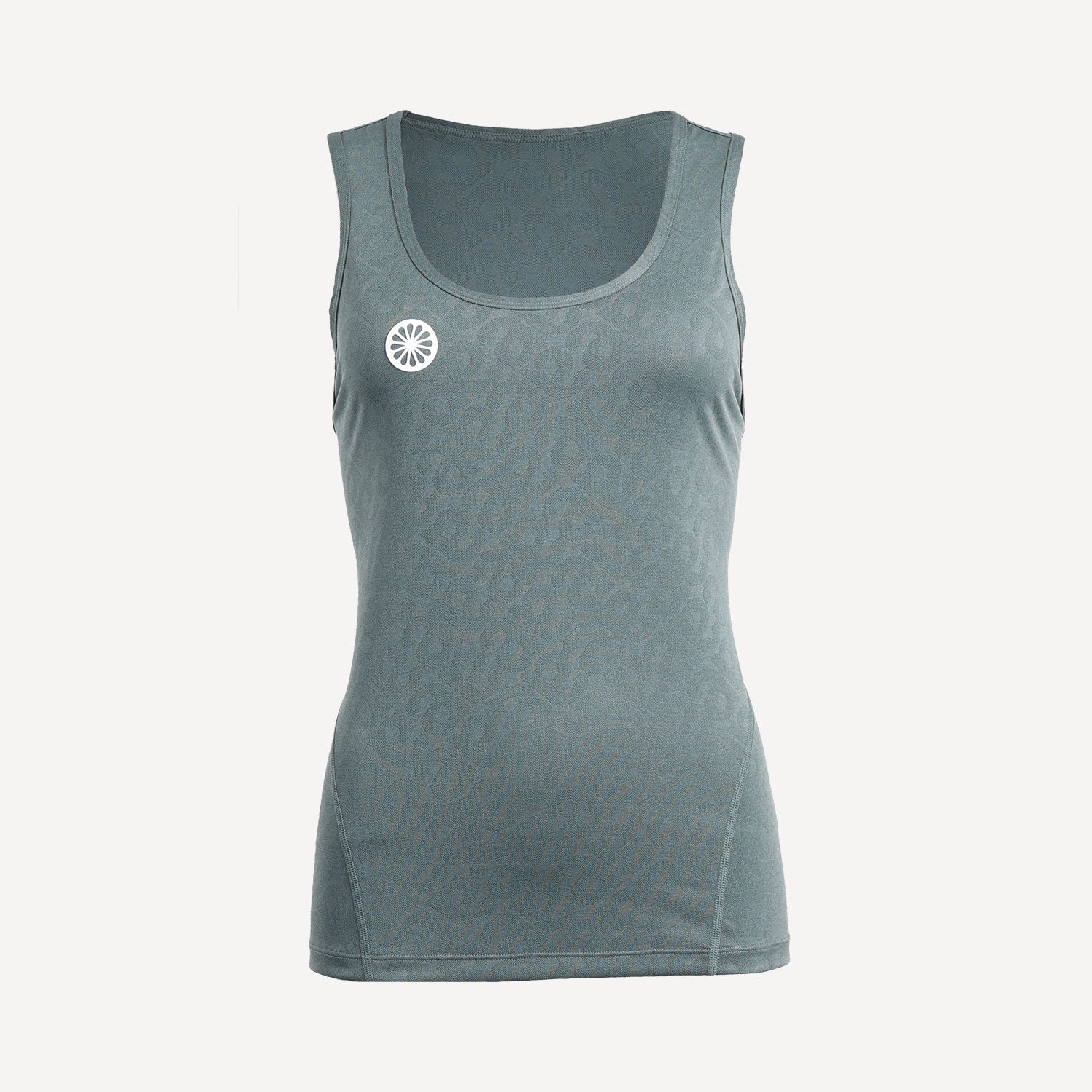 The Indian Maharadja Kadiri Women's Jacquard Tennis Tank - Green (1)