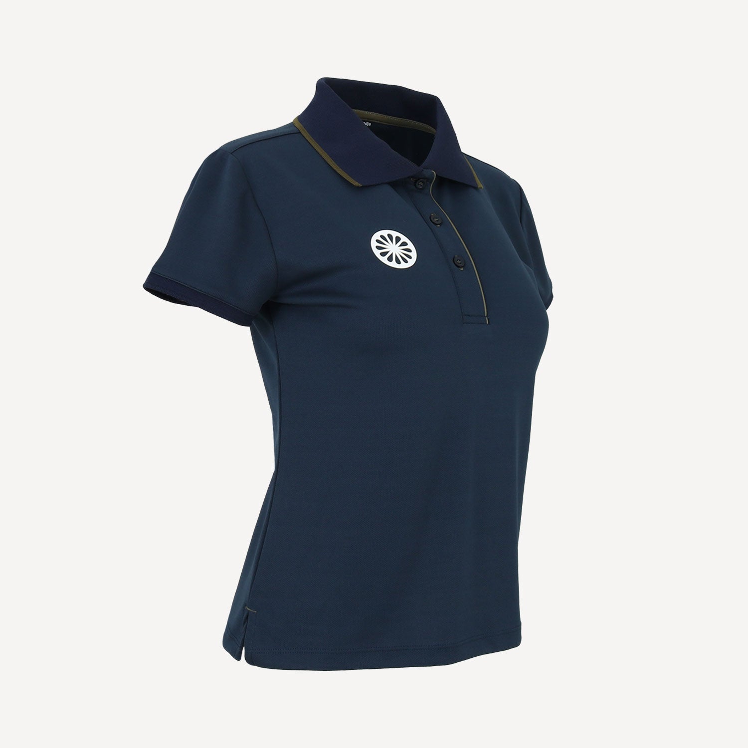 The Indian Maharadja Kadiri Women's Pique Tennis Polo - Dark Blue (3)