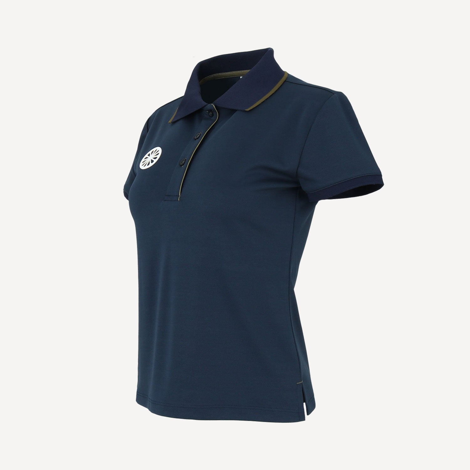 The Indian Maharadja Kadiri Women's Pique Tennis Polo - Dark Blue (4)