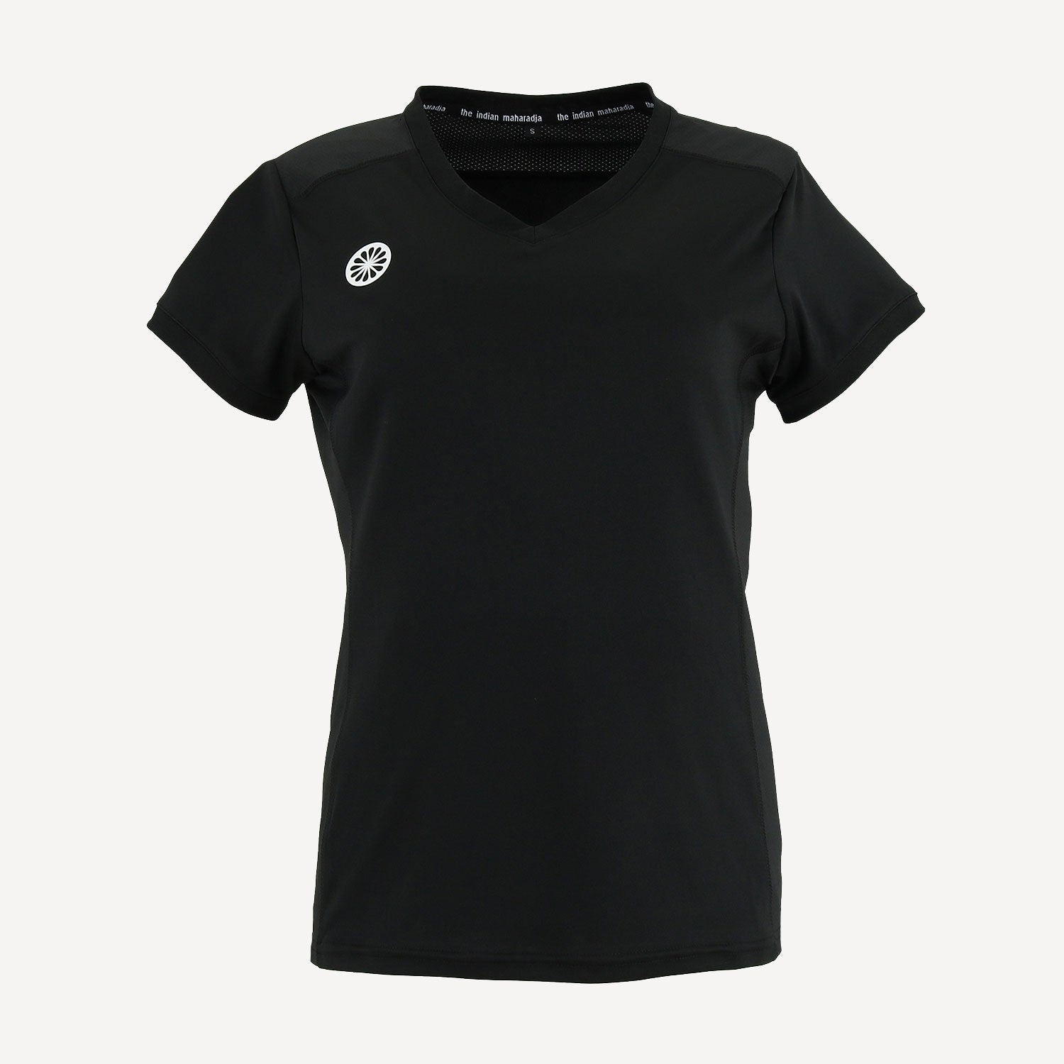 The Indian Maharadja Kadiri Women's Tennis Shirt - Black (1)