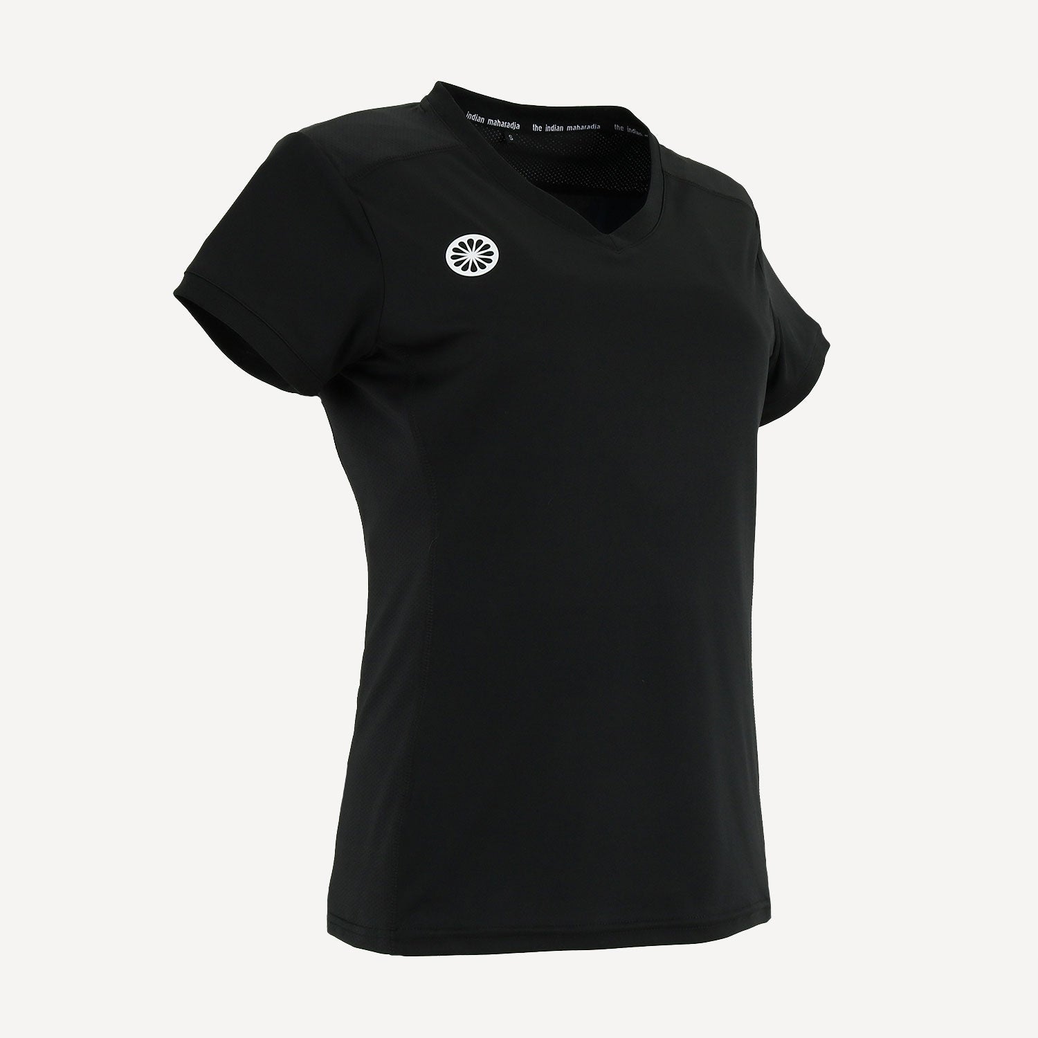 The Indian Maharadja Kadiri Women's Tennis Shirt - Black (2)