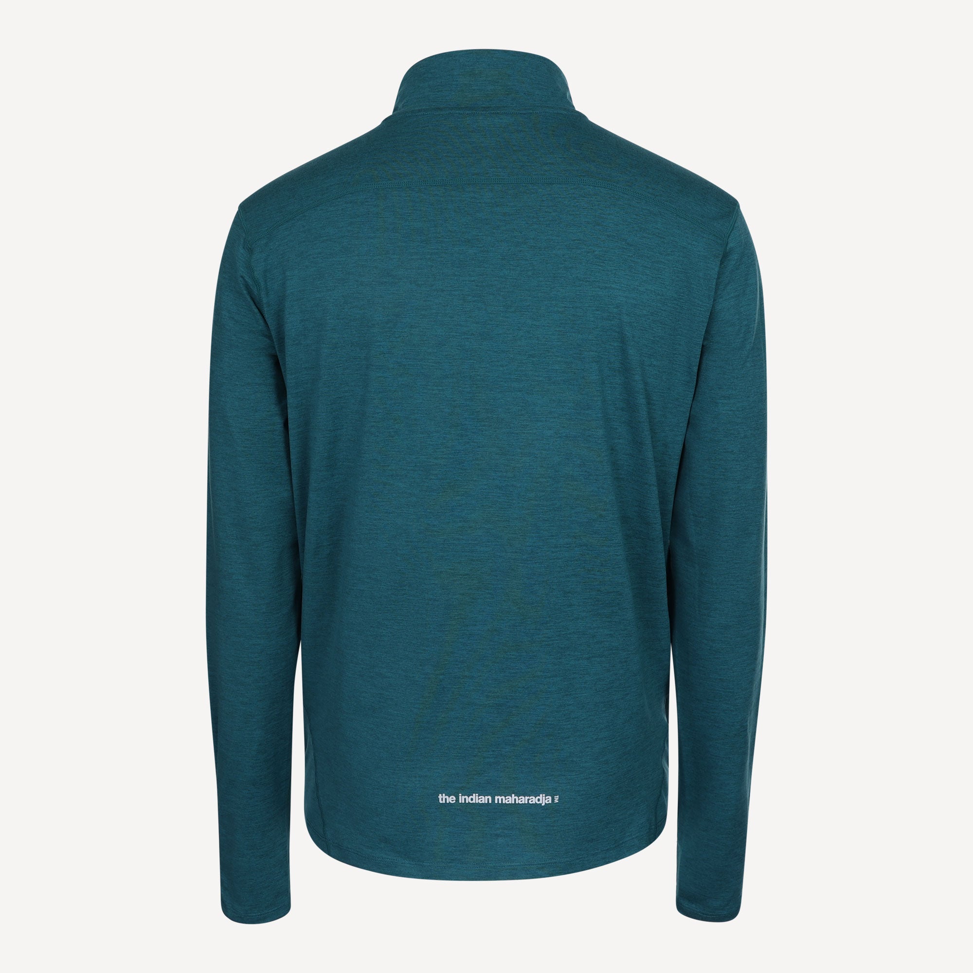 The Indian Maharadja Men's Half-Zip Long-Sleeve Top - Green (3)