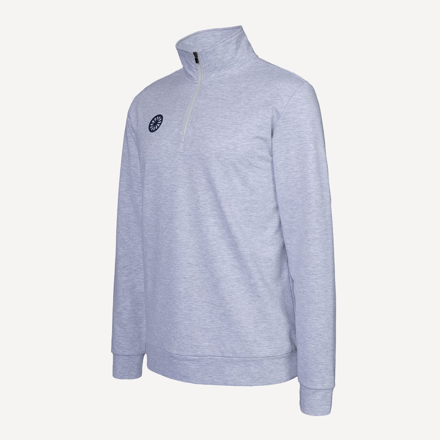 The Indian Maharadja Men's Half-Zip Tennis Sweater - Grey (6)