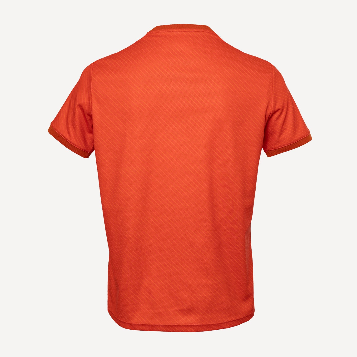 The Indian Maharadja Men's Pique Printed Tennis Shirt - Orange (3)