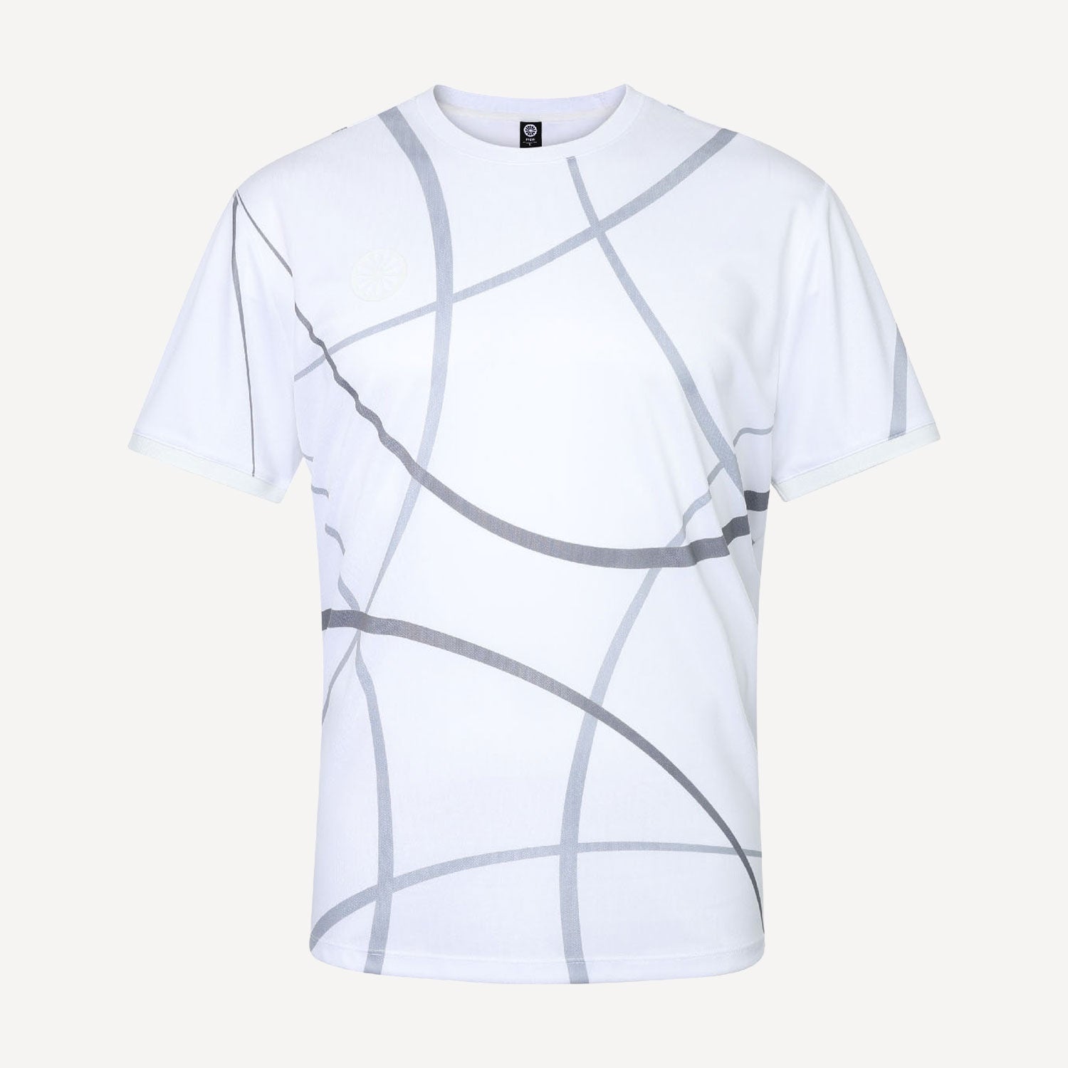 The Indian Maharadja Men's Pique Smash Tennis Shirt - Grey (3)