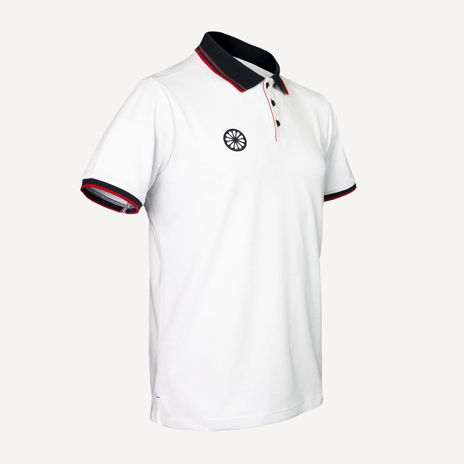 The Indian Maharadja Men's Pique Tennis Polo - White (2)