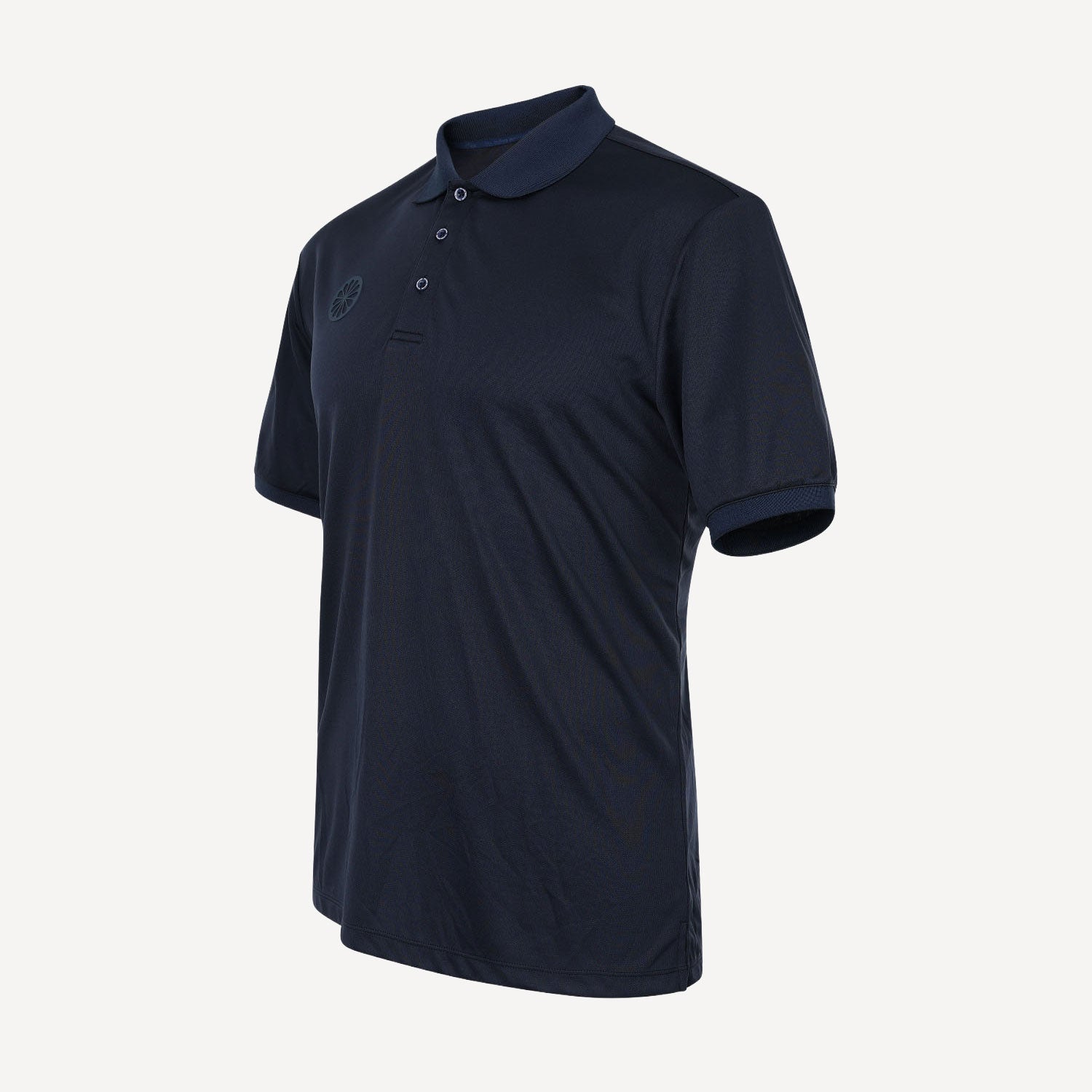 The Indian Maharadja Men's Pique Tennis Polo - Night Blue (6)