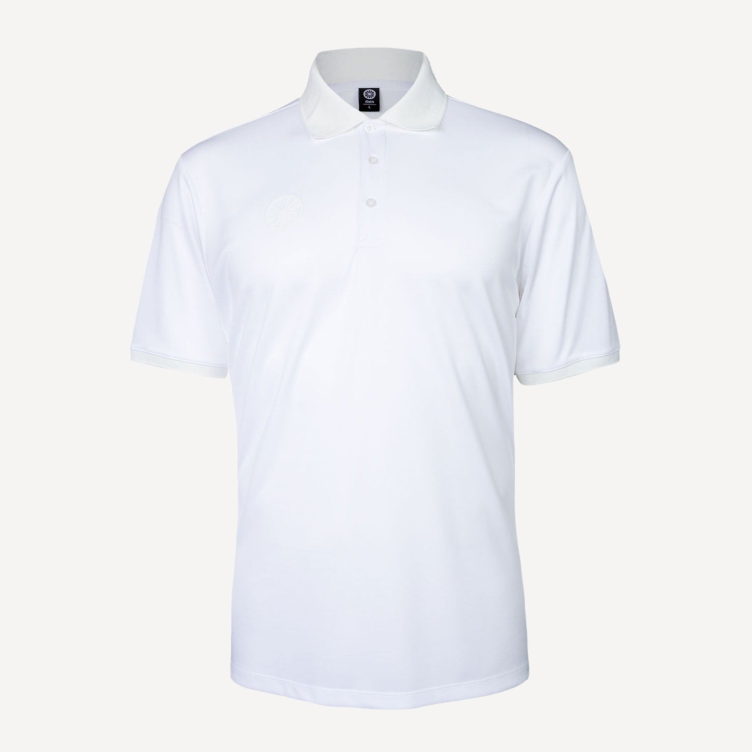 The Indian Maharadja Men's Pique Tennis Polo - White (3)