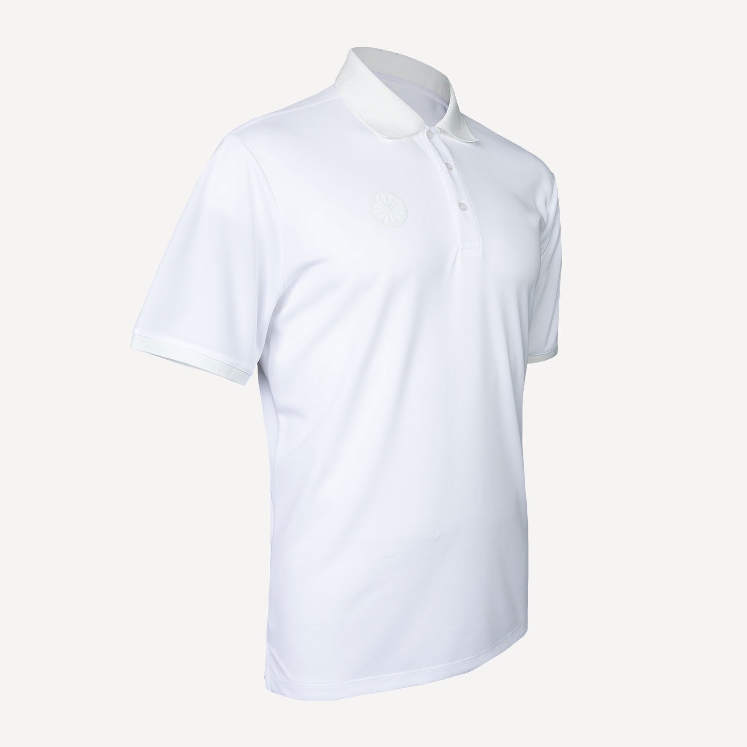 The Indian Maharadja Men's Pique Tennis Polo - White (4)
