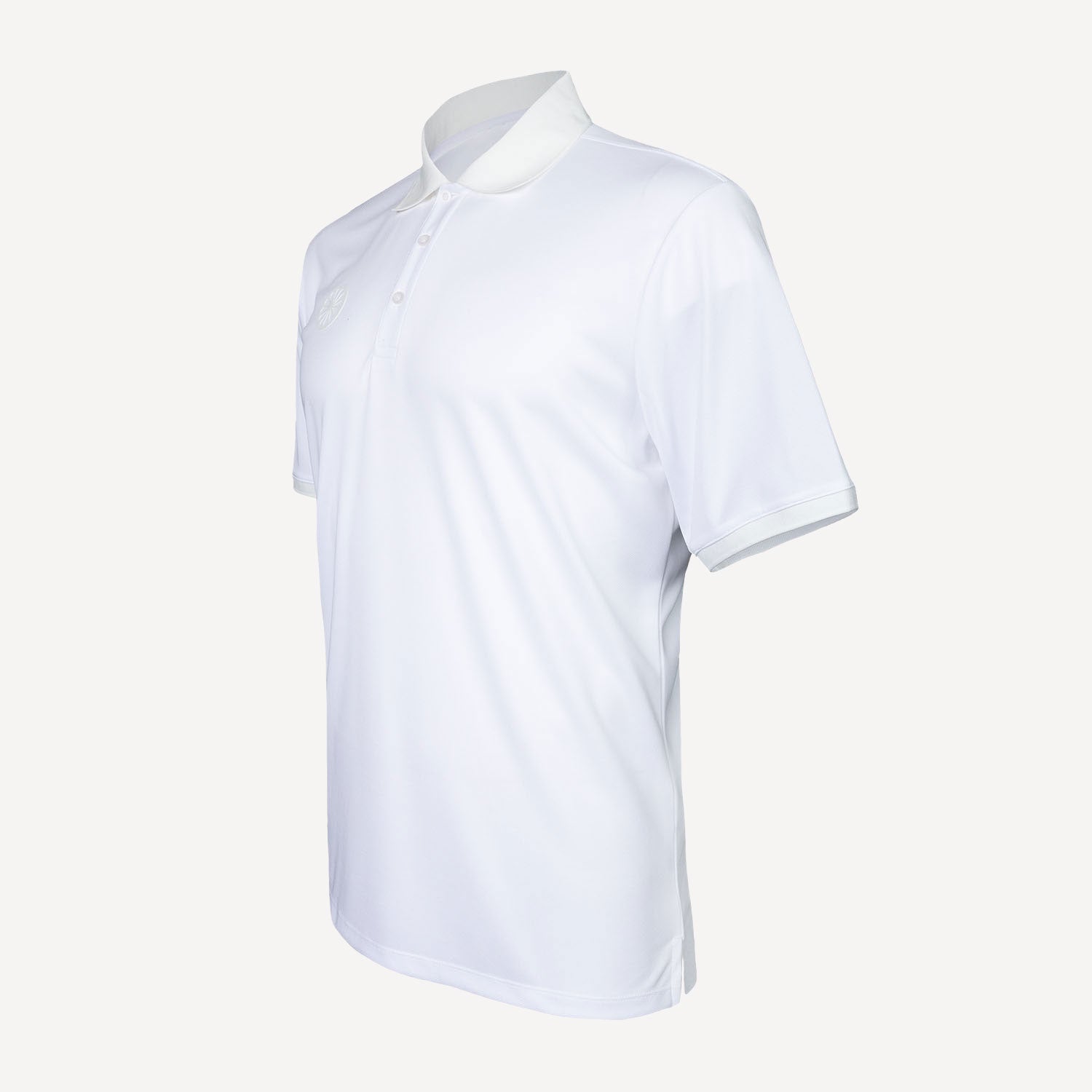 The Indian Maharadja Men's Pique Tennis Polo - White (6)