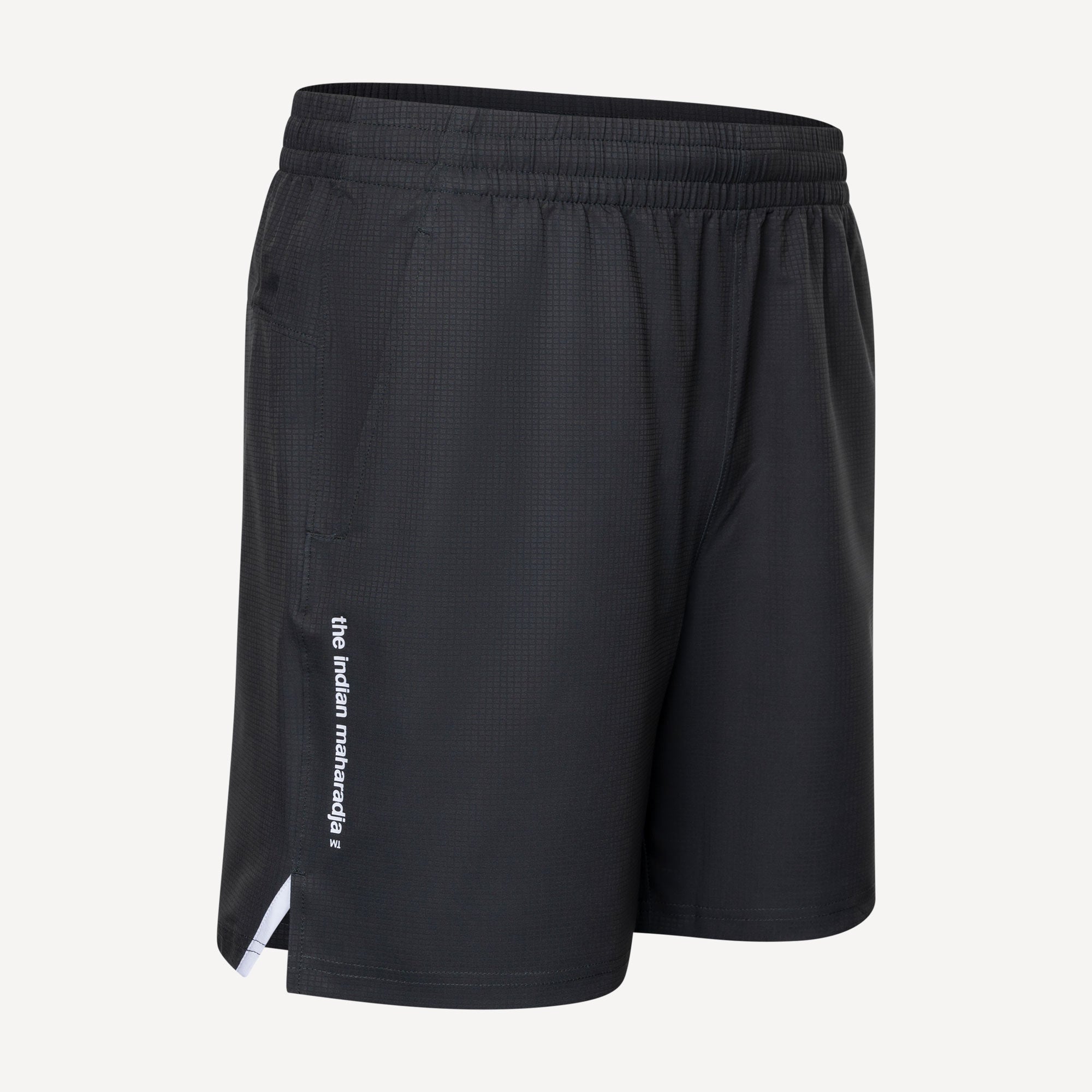 The Indian Maharadja Men's Ripstop Retro Tennis Shorts - Grey (2)