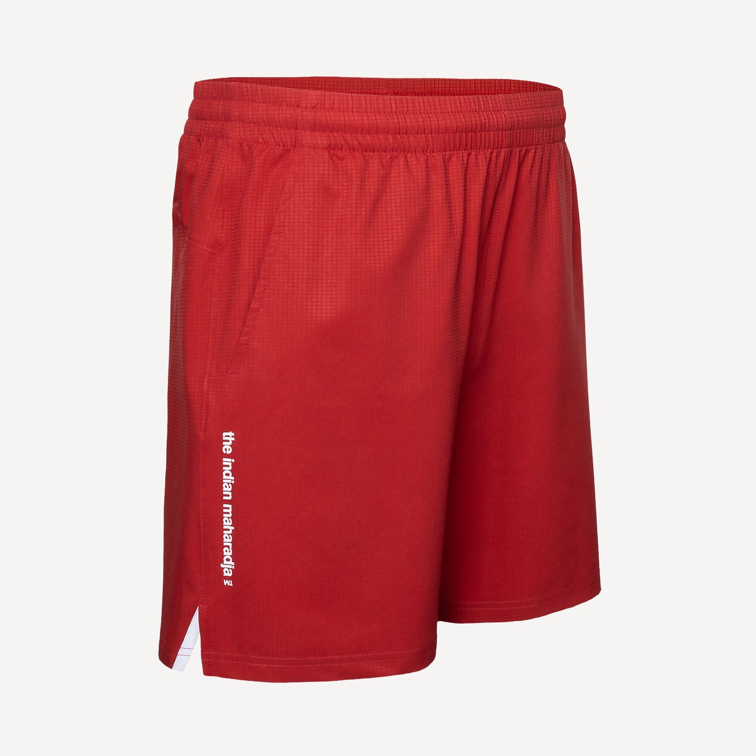 The Indian Maharadja Men's Ripstop Retro Tennis Shorts - Red (2)