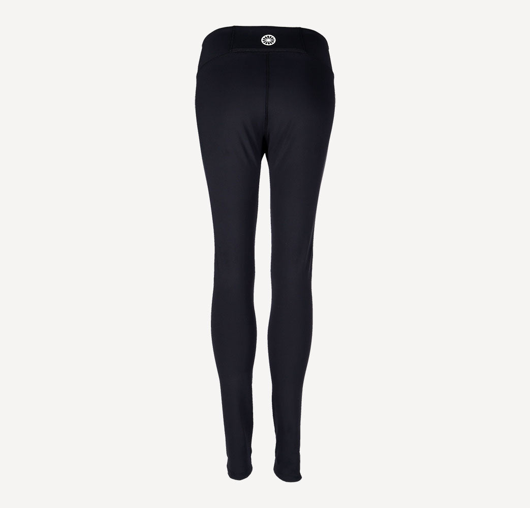 The Indian Maharadja Performance Women's Tennis Tights - Aeolus Oledo - Black (2)