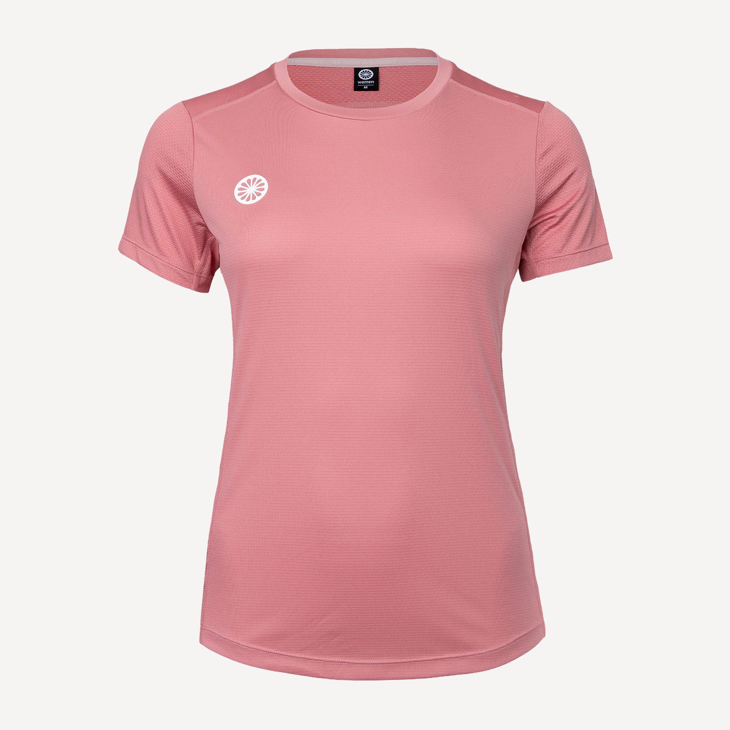 The Indian Maharadja Women's Agility Round Neck Tennis Shirt - Blush Pink (3)