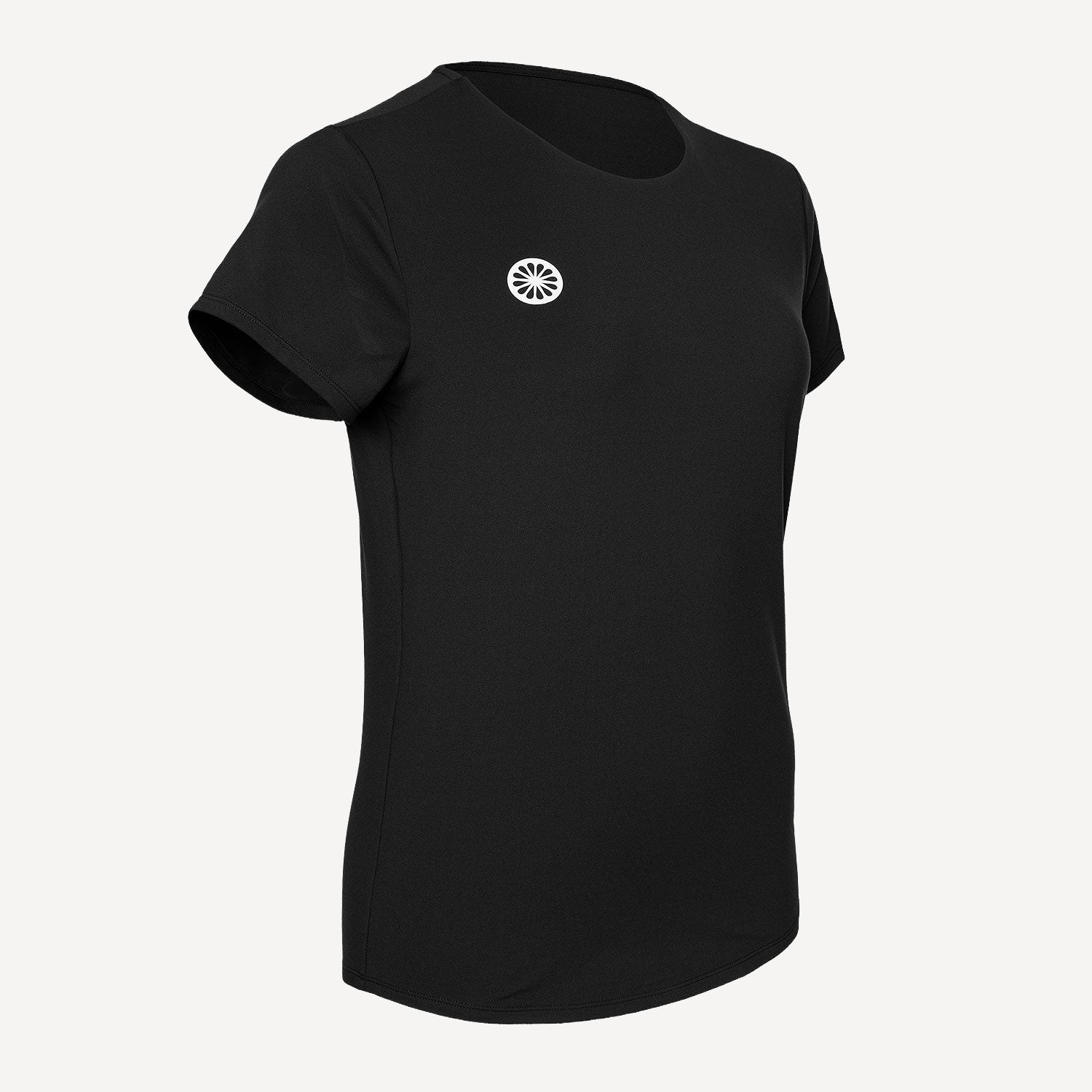 The Indian Maharadja Women's Breeze Round Neck Tennis Shirt - Black (4)