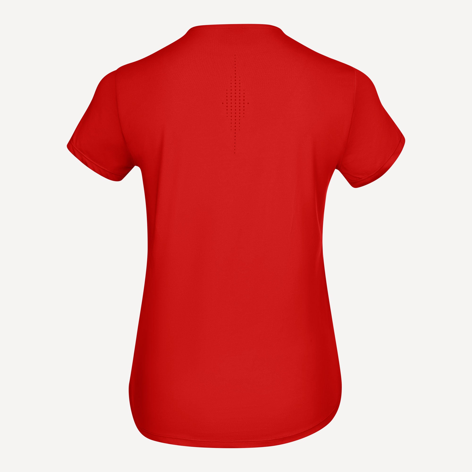 The Indian Maharadja Women's Breeze Round Neck Tennis Shirt - Red (3)
