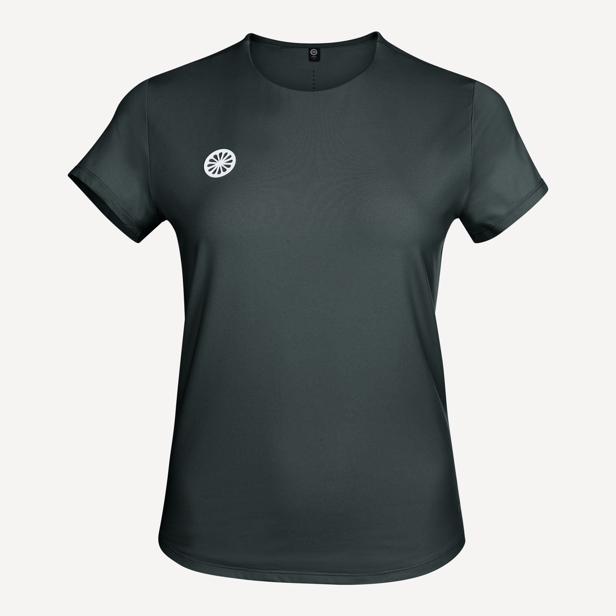 The Indian Maharadja Women's Breeze Round Neck Tennis Shirt - Grey (1)