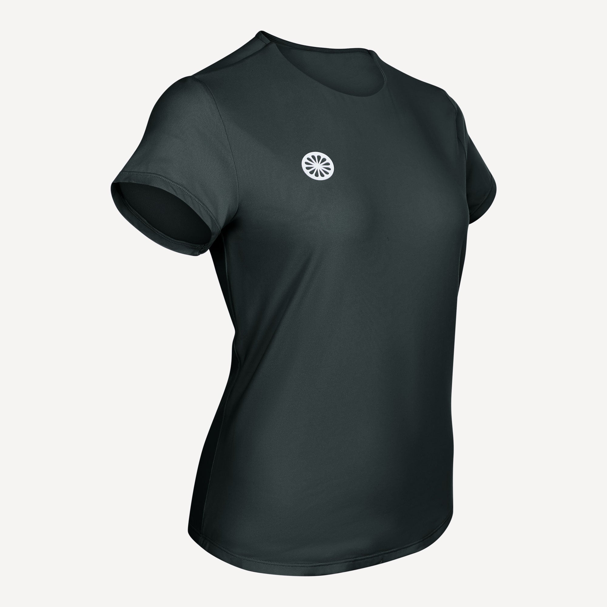 The Indian Maharadja Women's Breeze Round Neck Tennis Shirt - Grey (2)