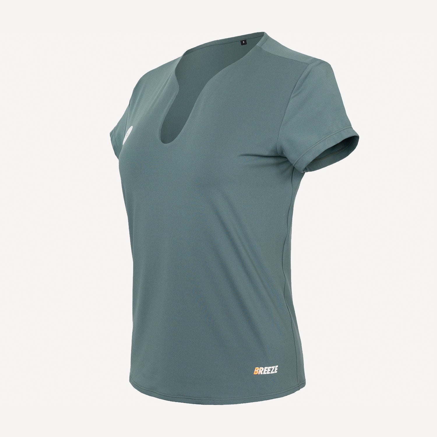 The Indian Maharadja Women's Breeze Tennis Shirt - Grey (4)