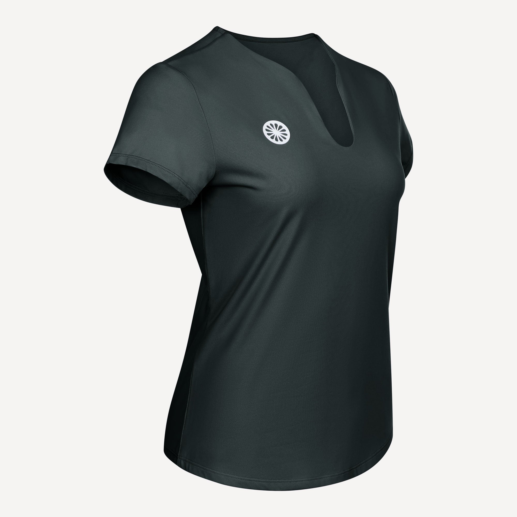 The Indian Maharadja Women's Breeze Tennis Shirt - Grey (2)
