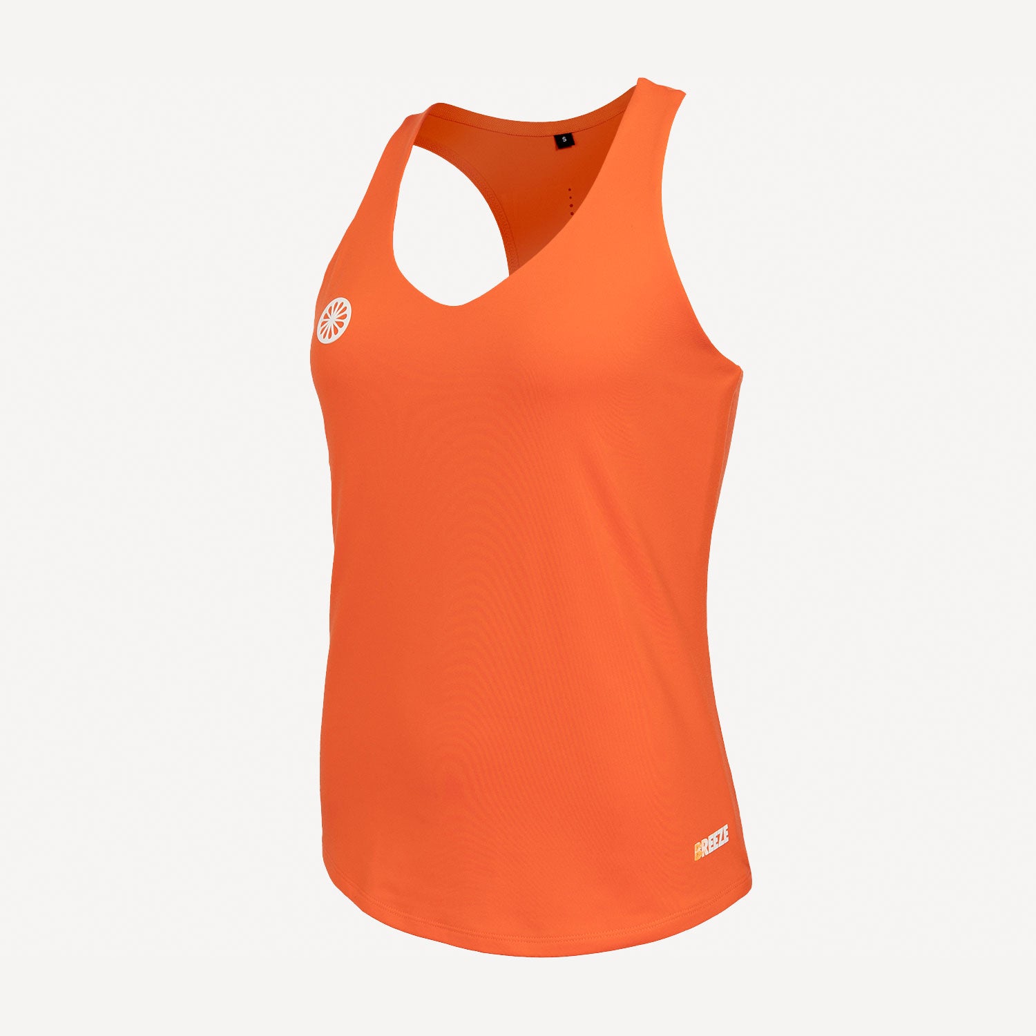 The Indian Maharadja Women's Breeze Tennis Tank - Orange (4)
