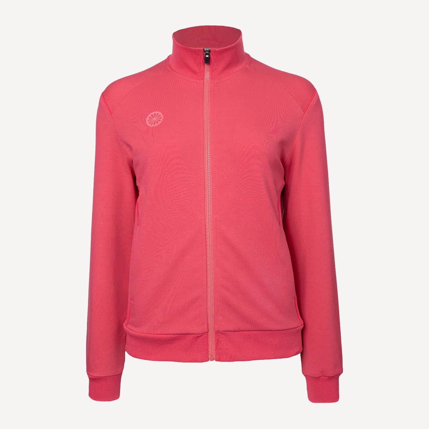 The Indian Maharadja Women's Cotton Tennis Track Jacket - Berry Rose (3)